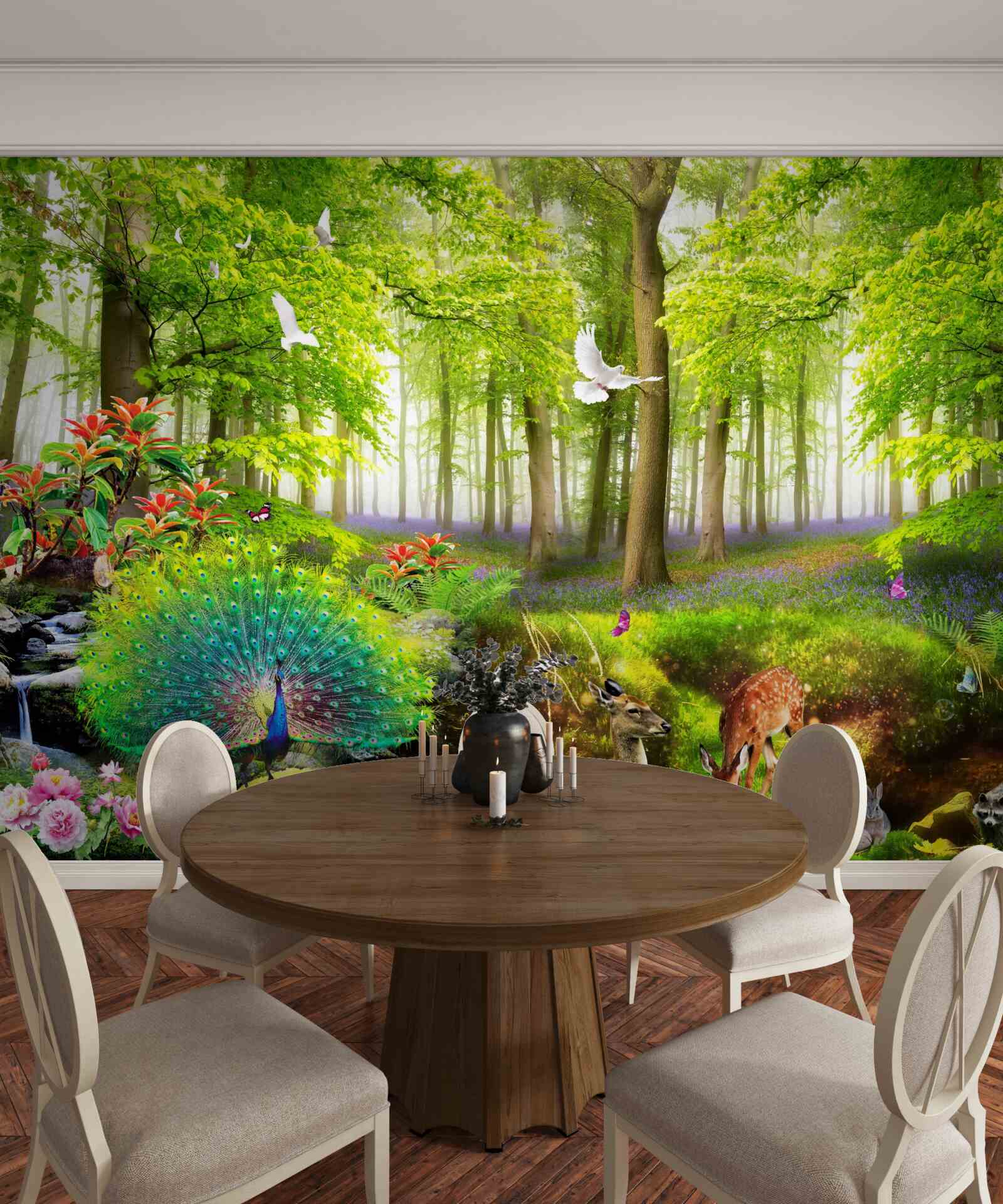 Fototapeta fauna zielonych lasów letnich