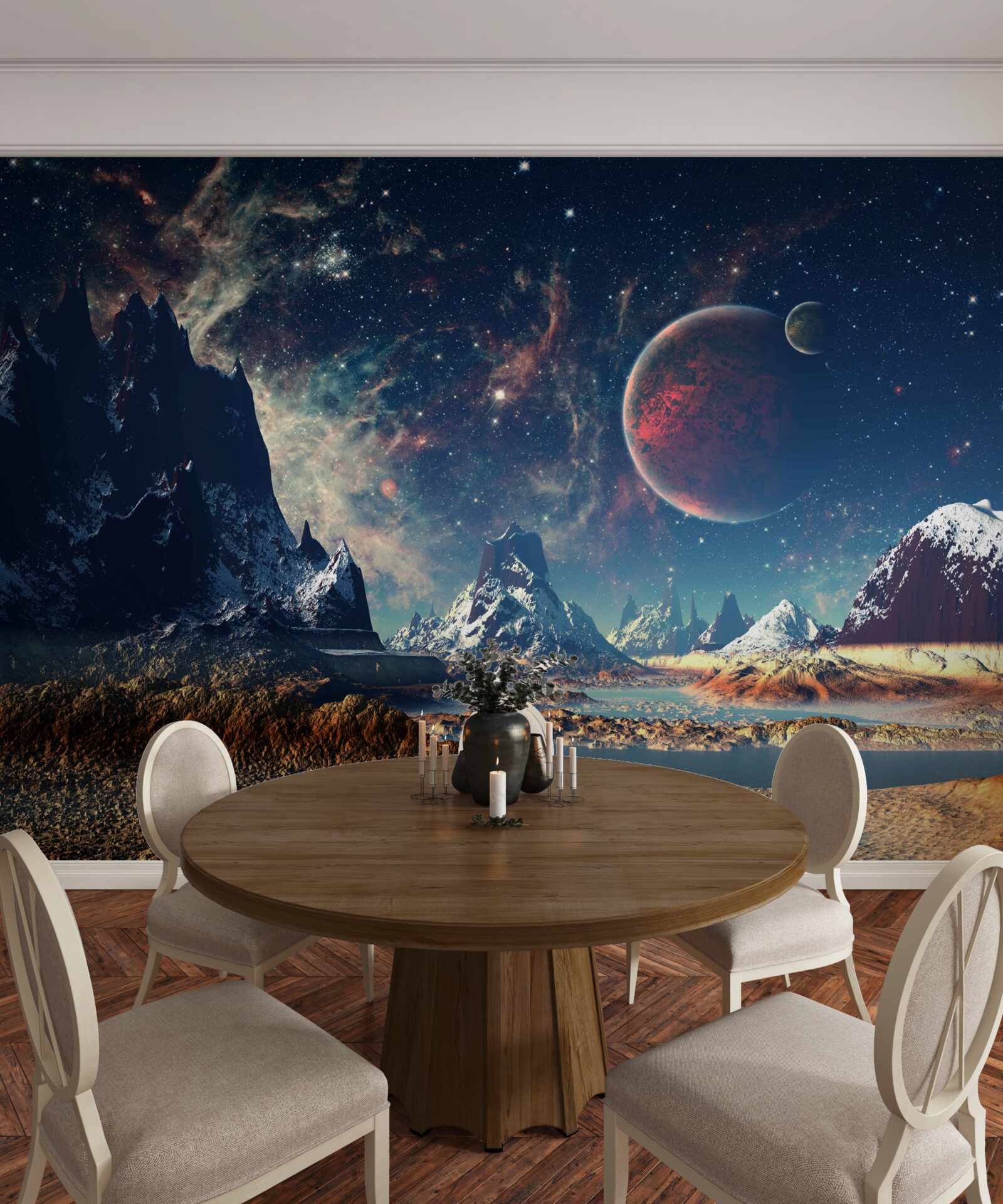 Fototapeta niezbadana planeta