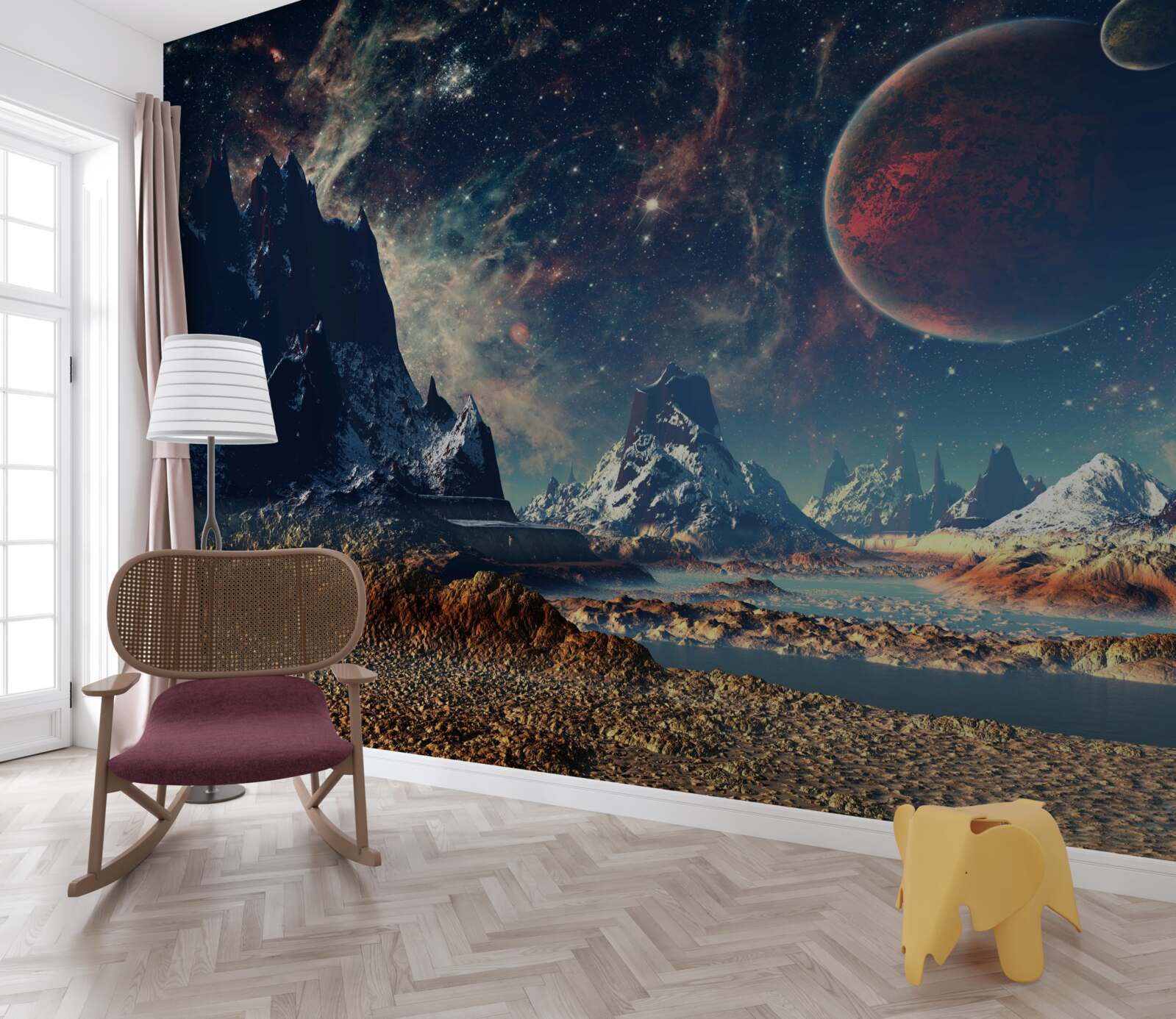 Fototapeta niezbadana planeta