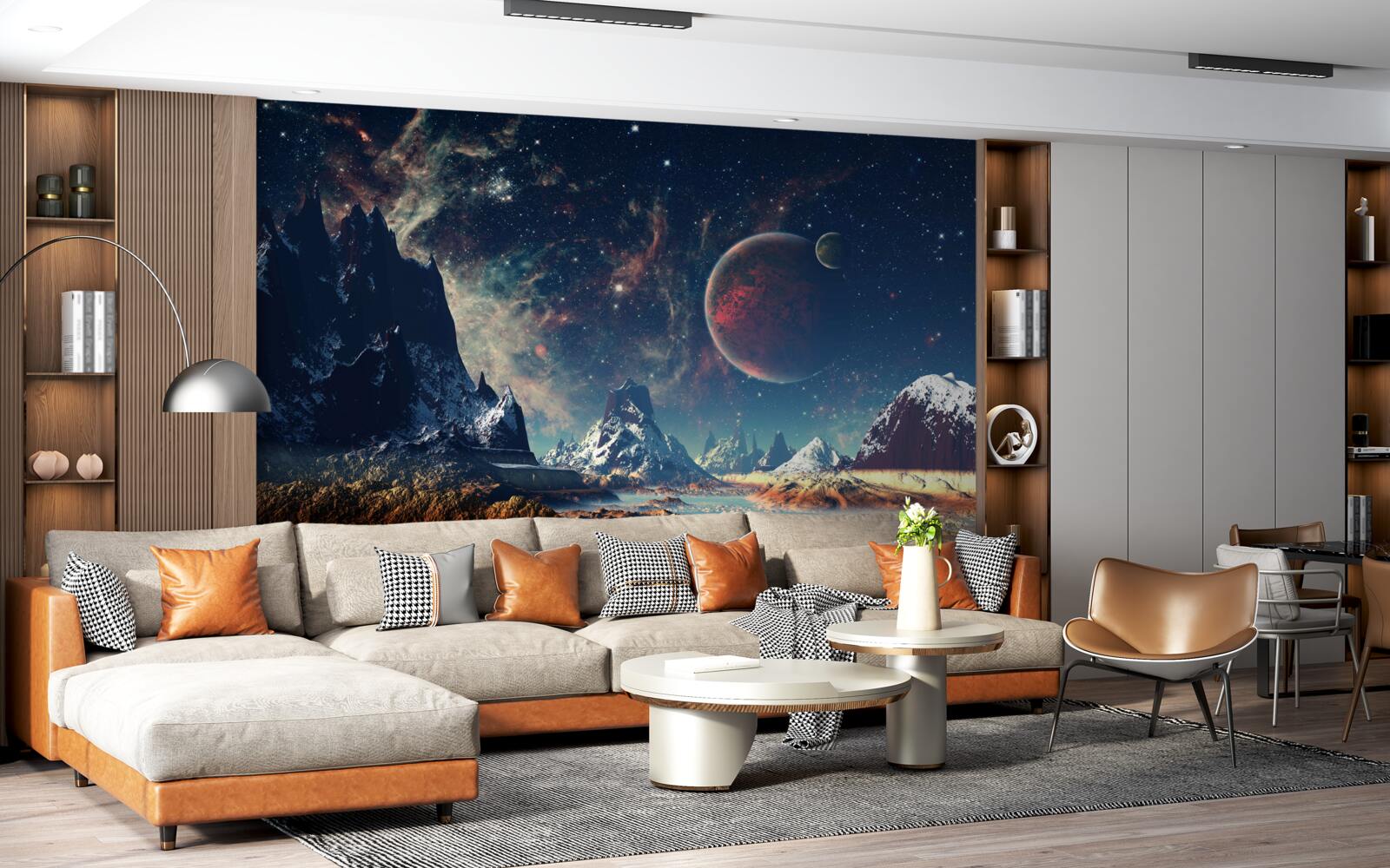 Fototapeta niezbadana planeta