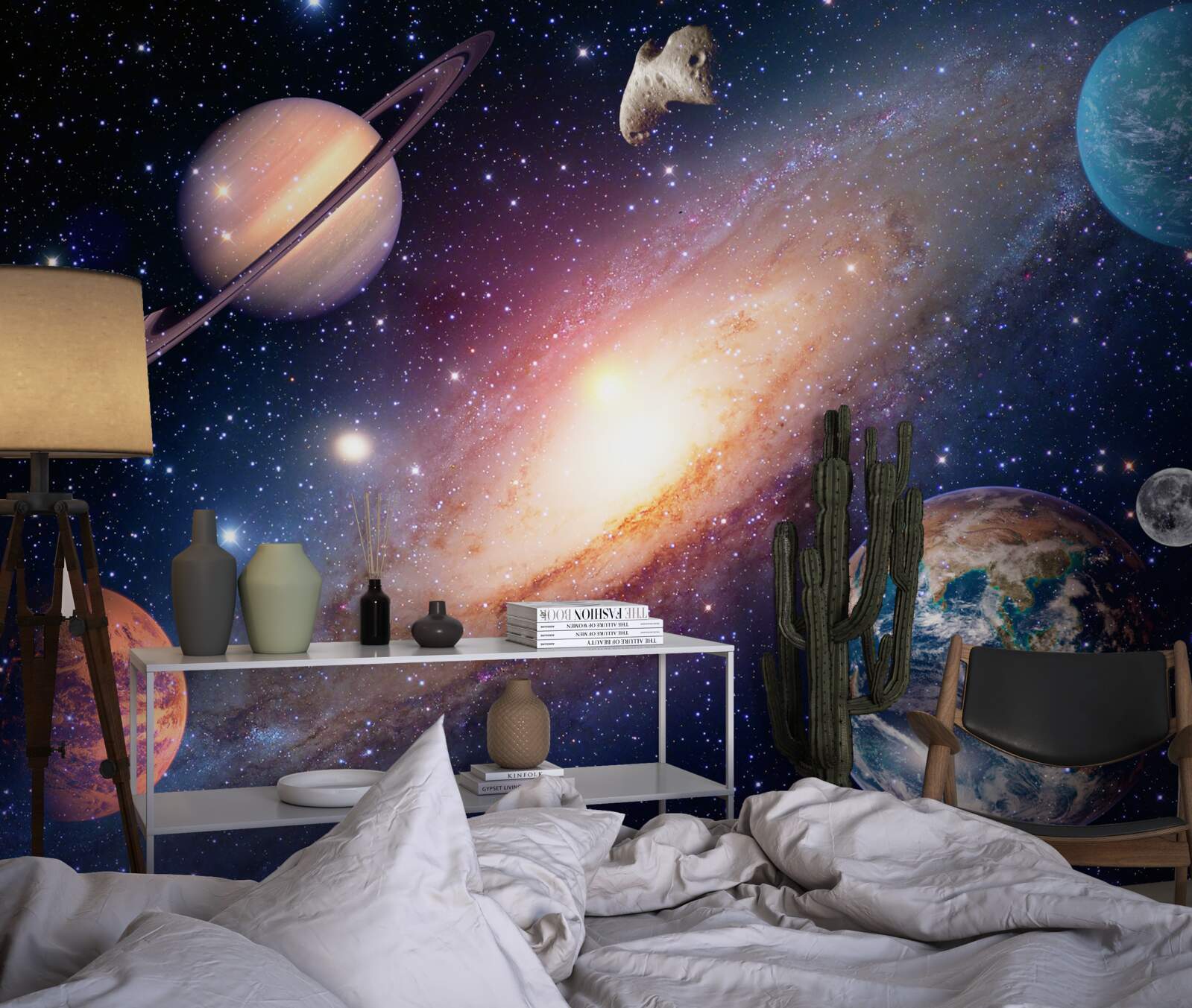 Fototapeta układ planetarny w galaktyce