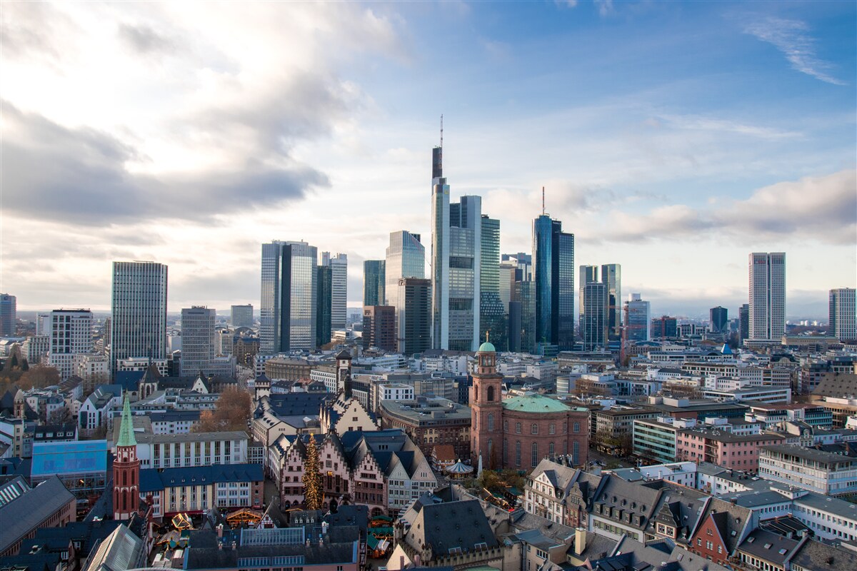 Fototapeta panorama frankfurtu
