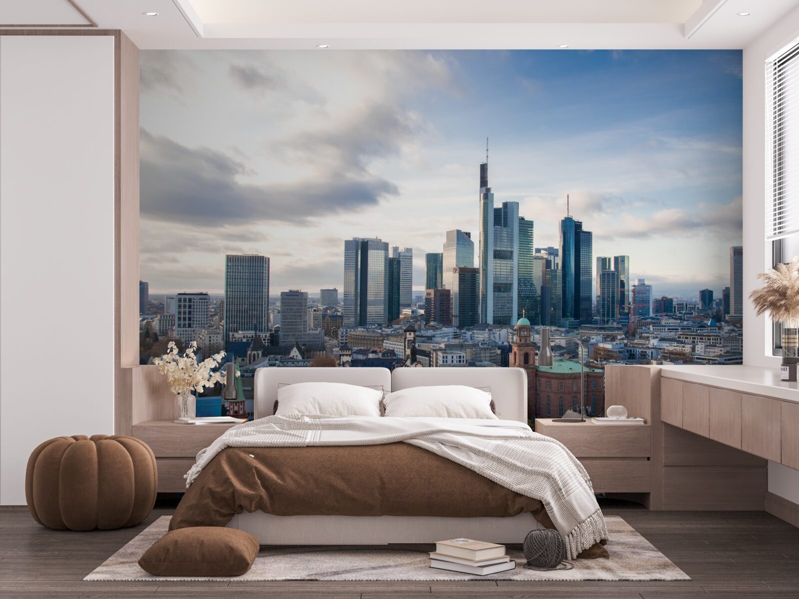 Fototapeta panorama frankfurtu