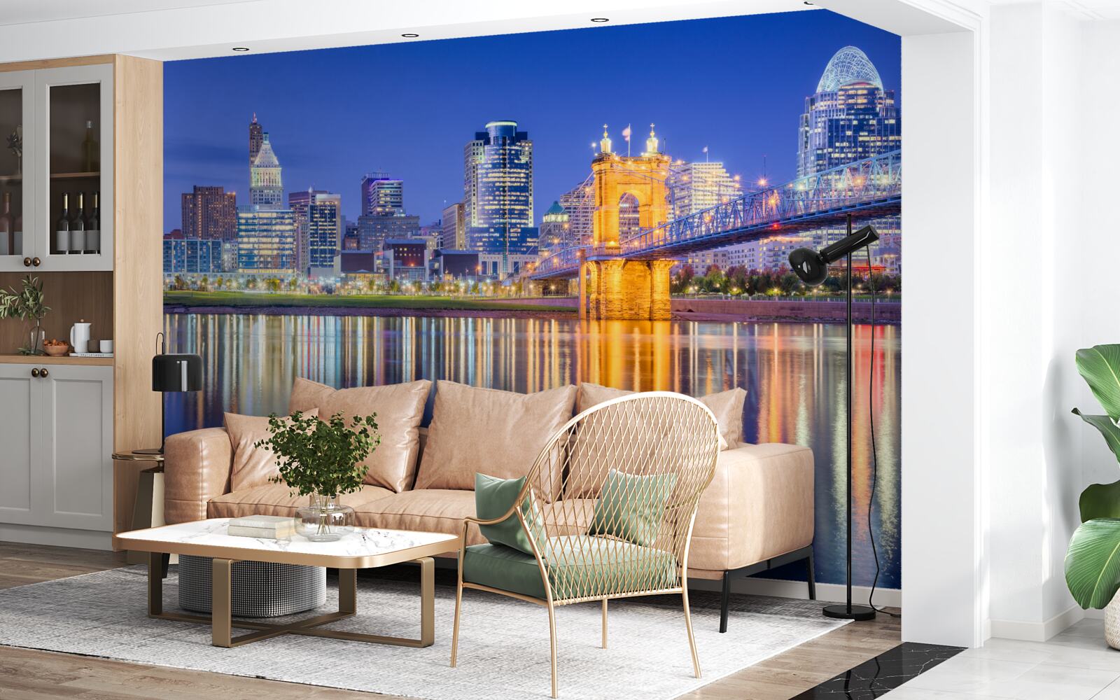 Fototapeta cincinnati nocą