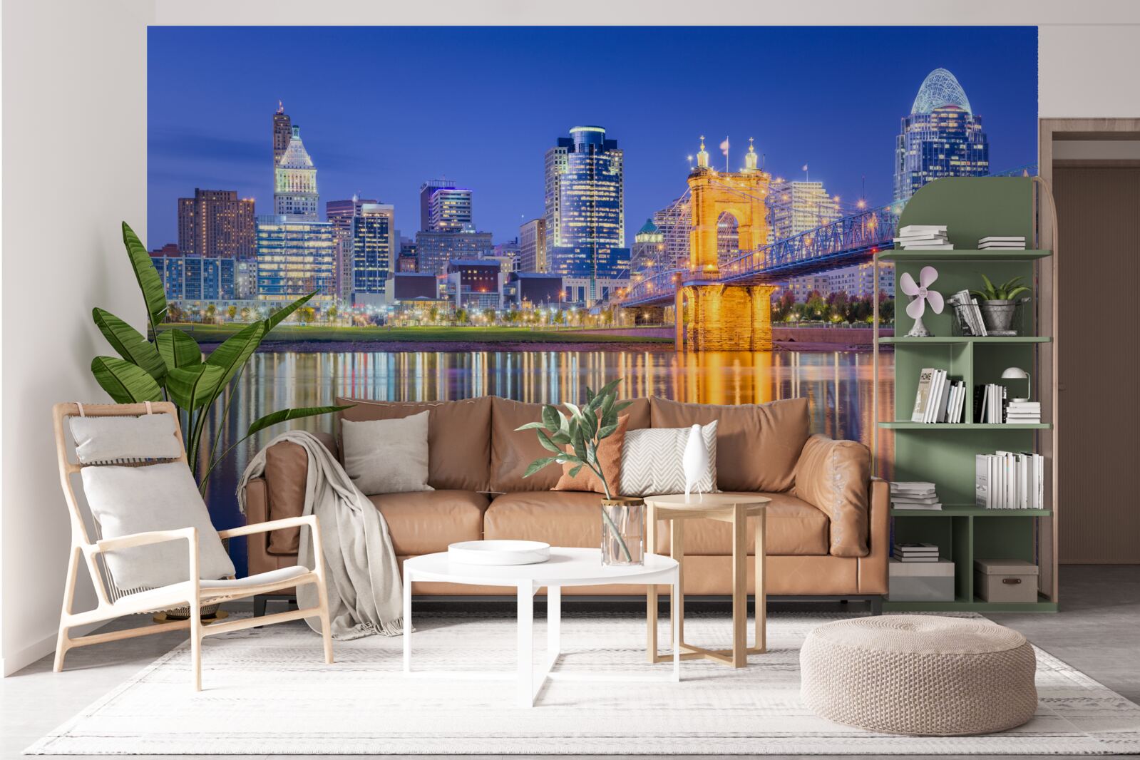 Fototapeta cincinnati nocą