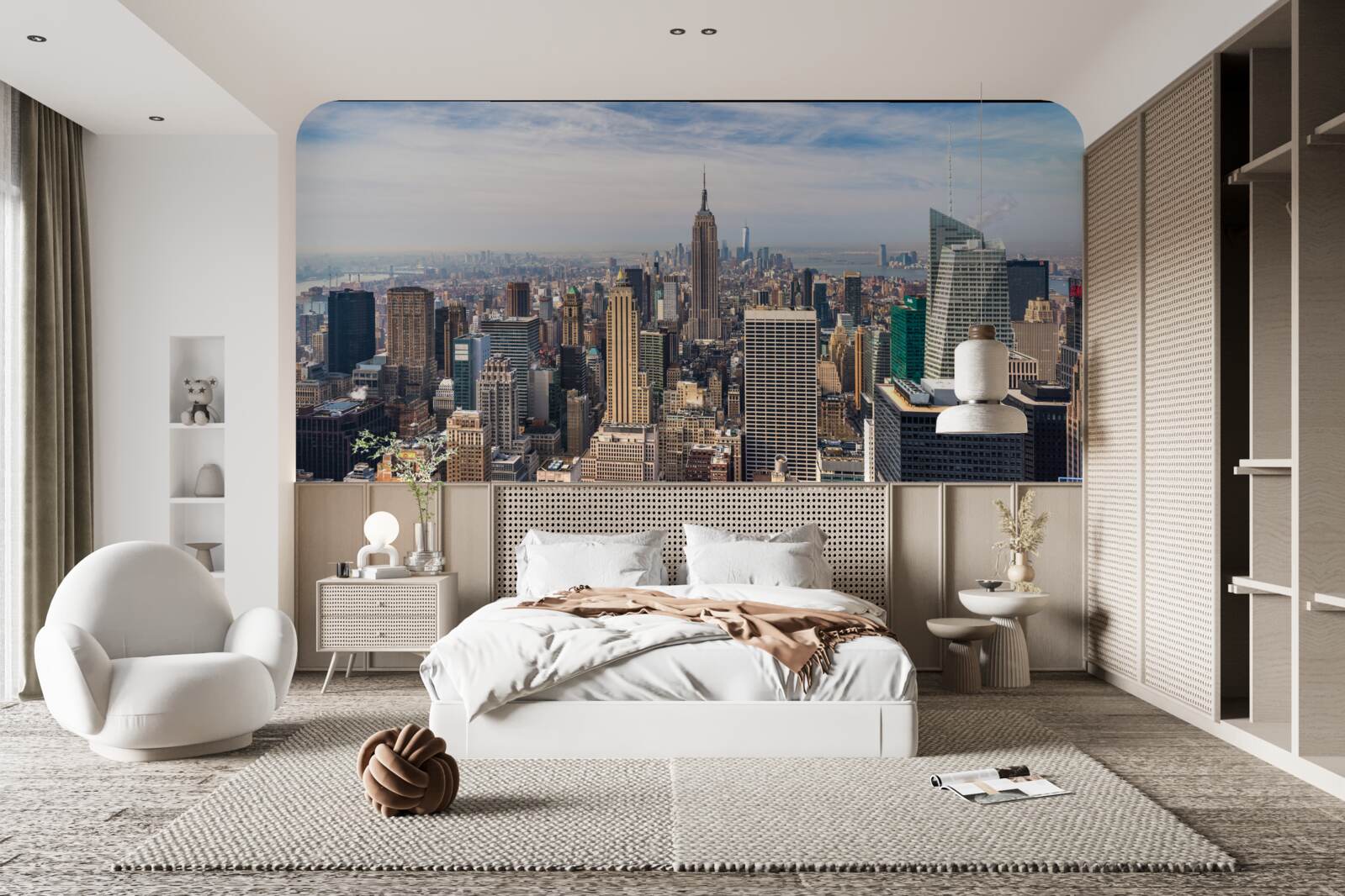 Fototapeta widok na nowy jork z góry