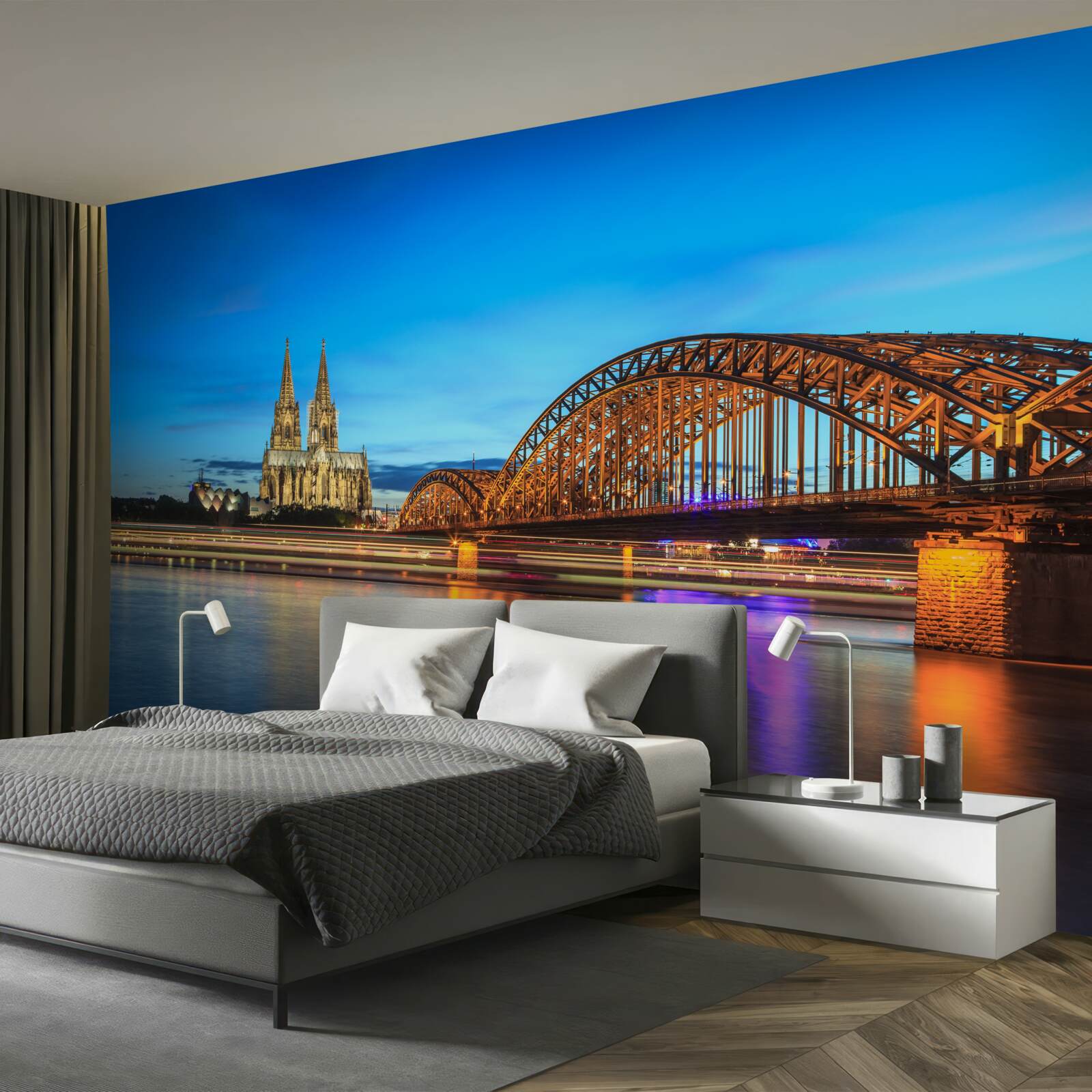 Fototapeta most hohenzollernów znajduje się w kolonii