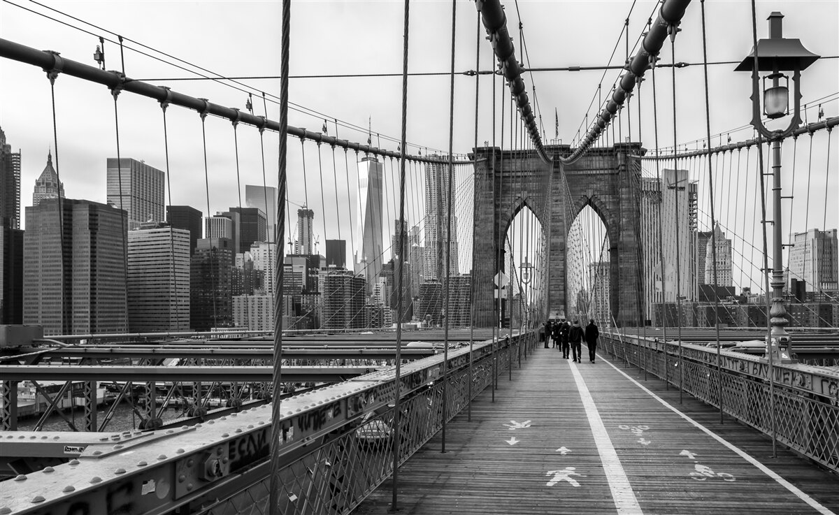 Fototapeta most manhattanu
