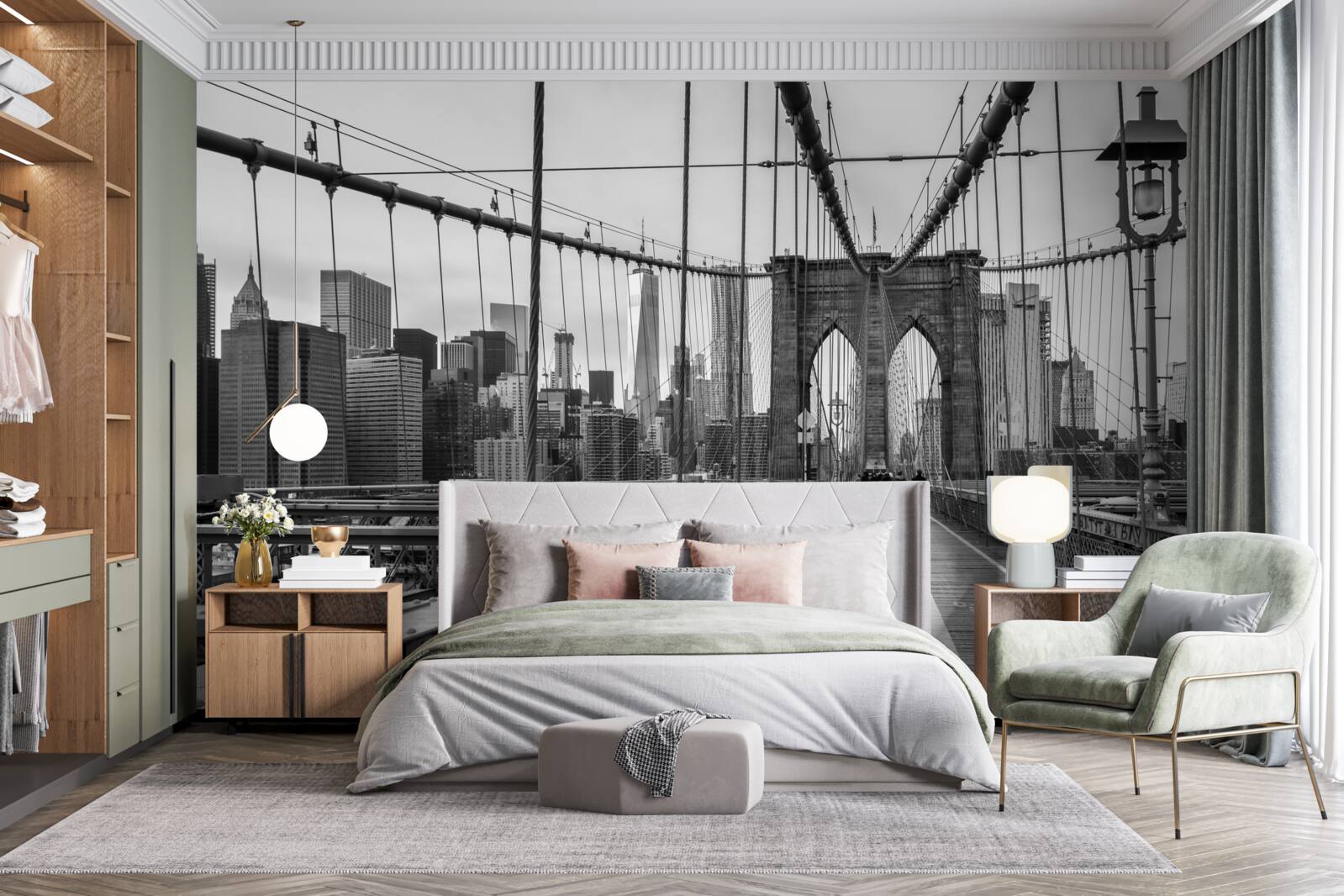Fototapeta most manhattanu