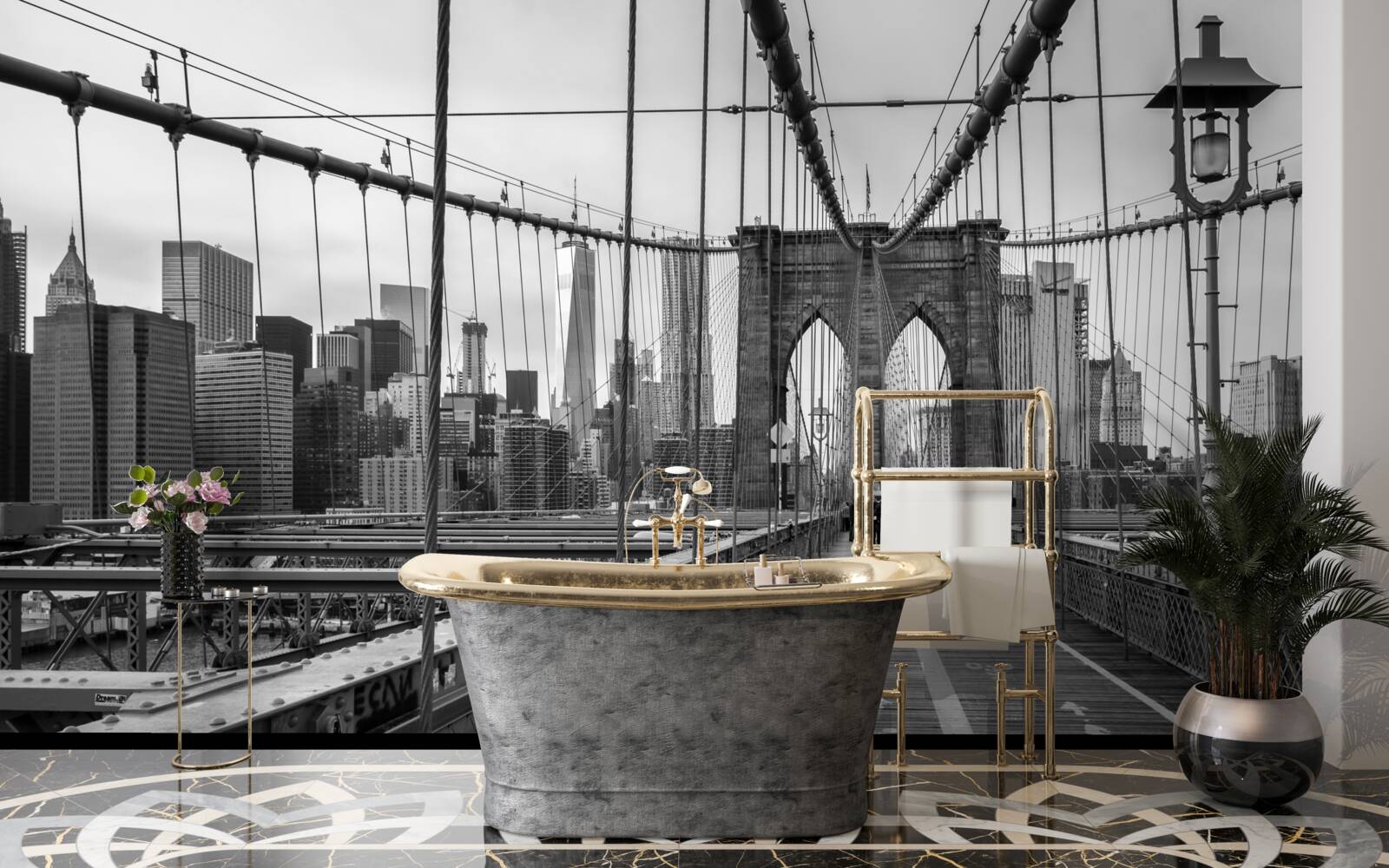 Fototapeta most manhattanu