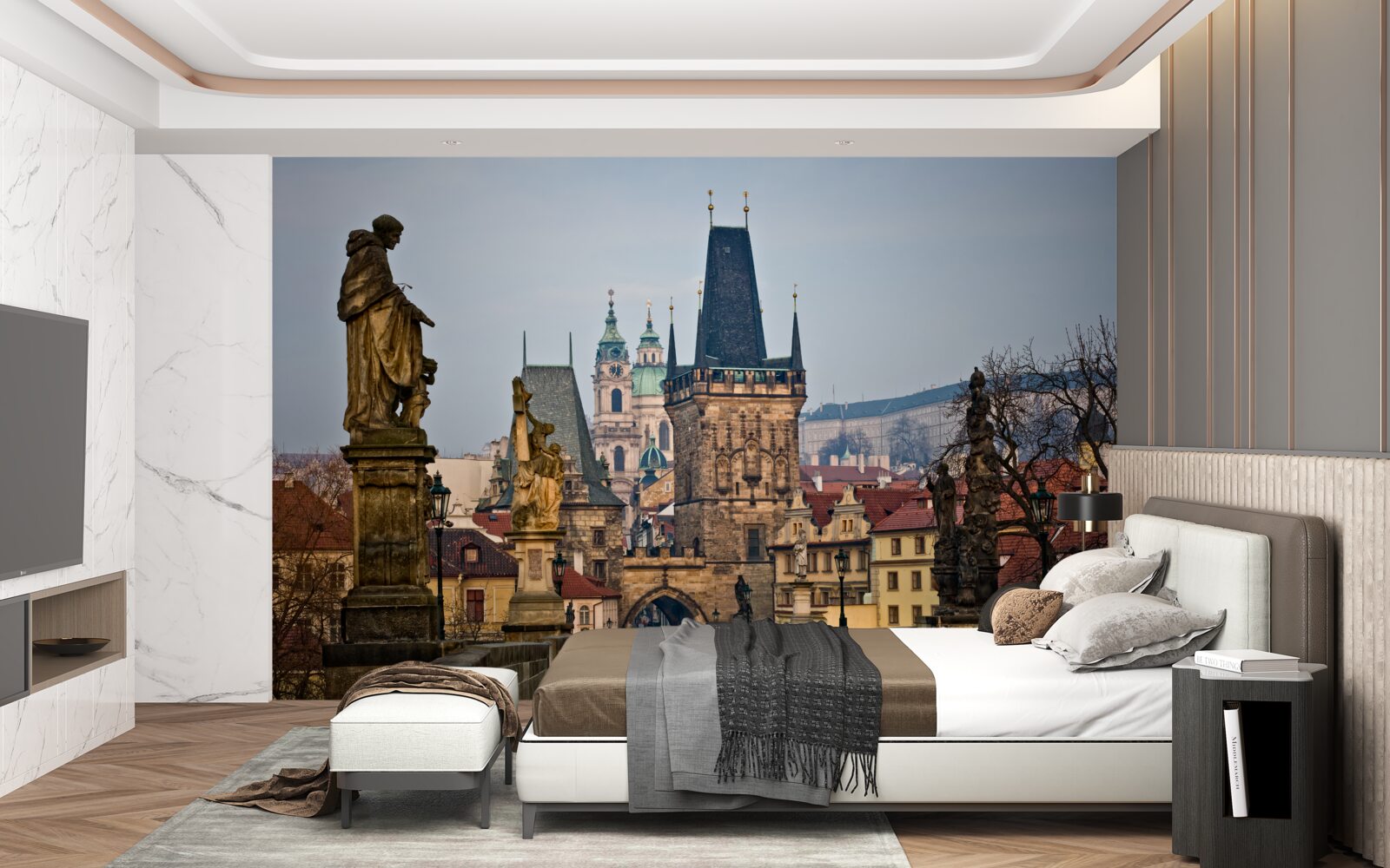 Fototapeta most w karlowych warach
