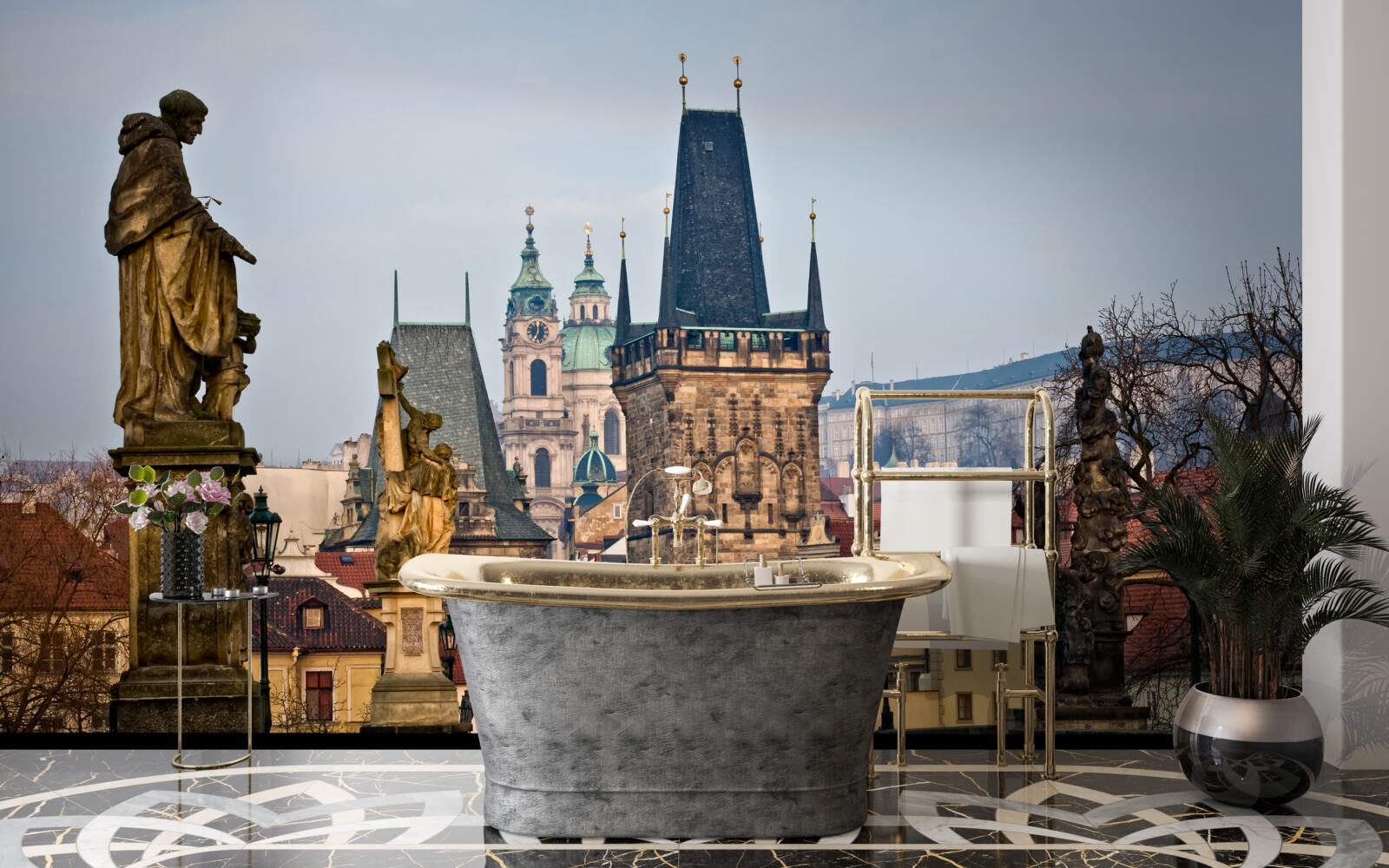 Fototapeta most w karlowych warach