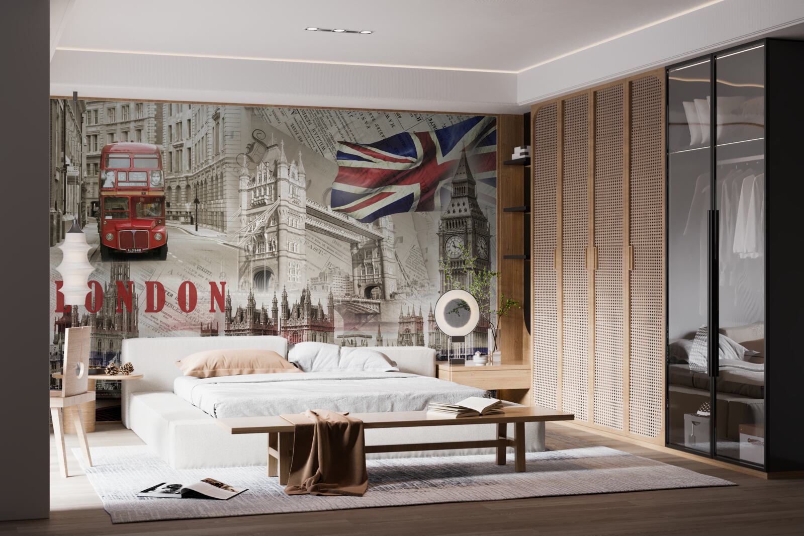 Fototapeta główne symbole londynu