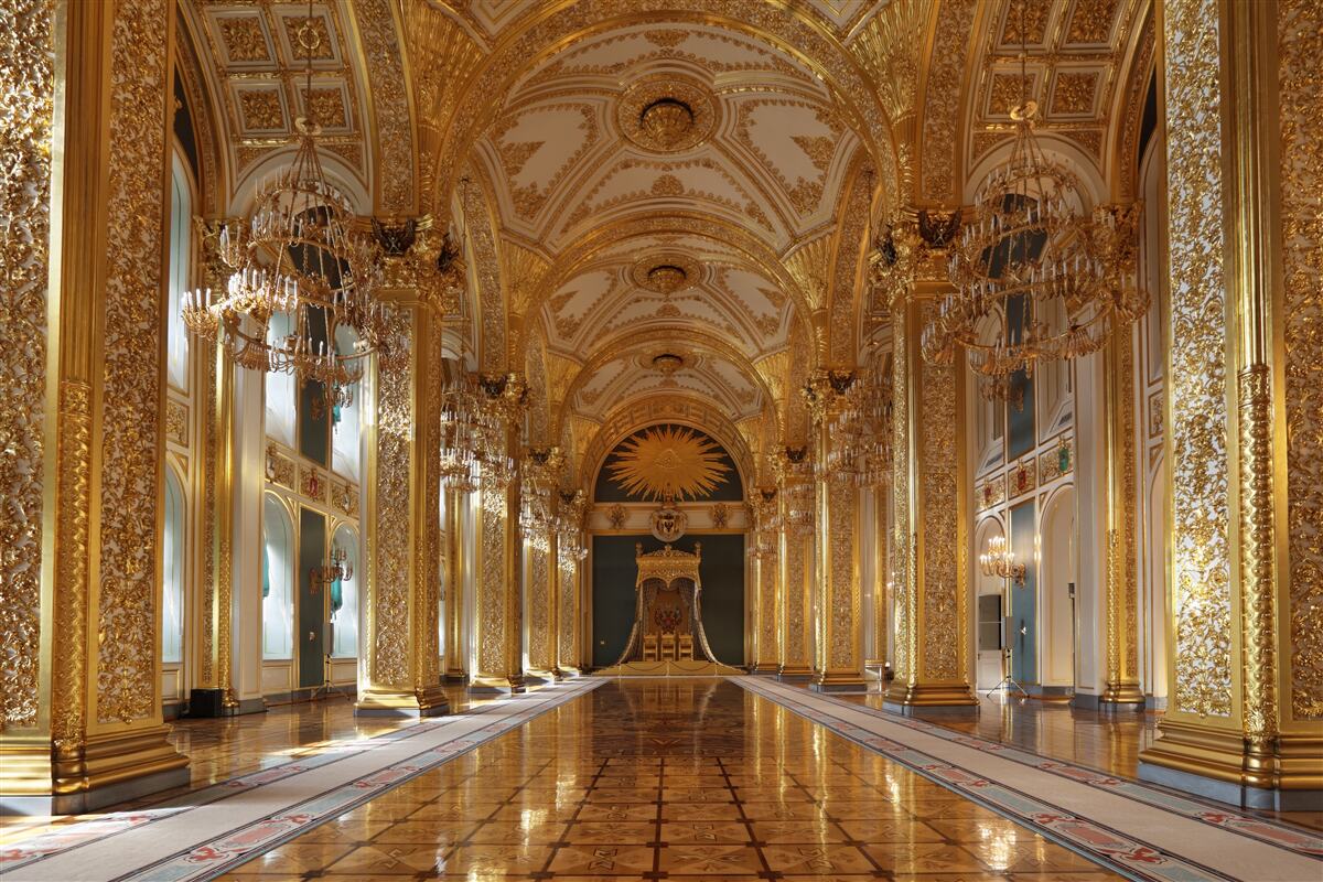 Fototapeta sala kremlowska św. jerzego