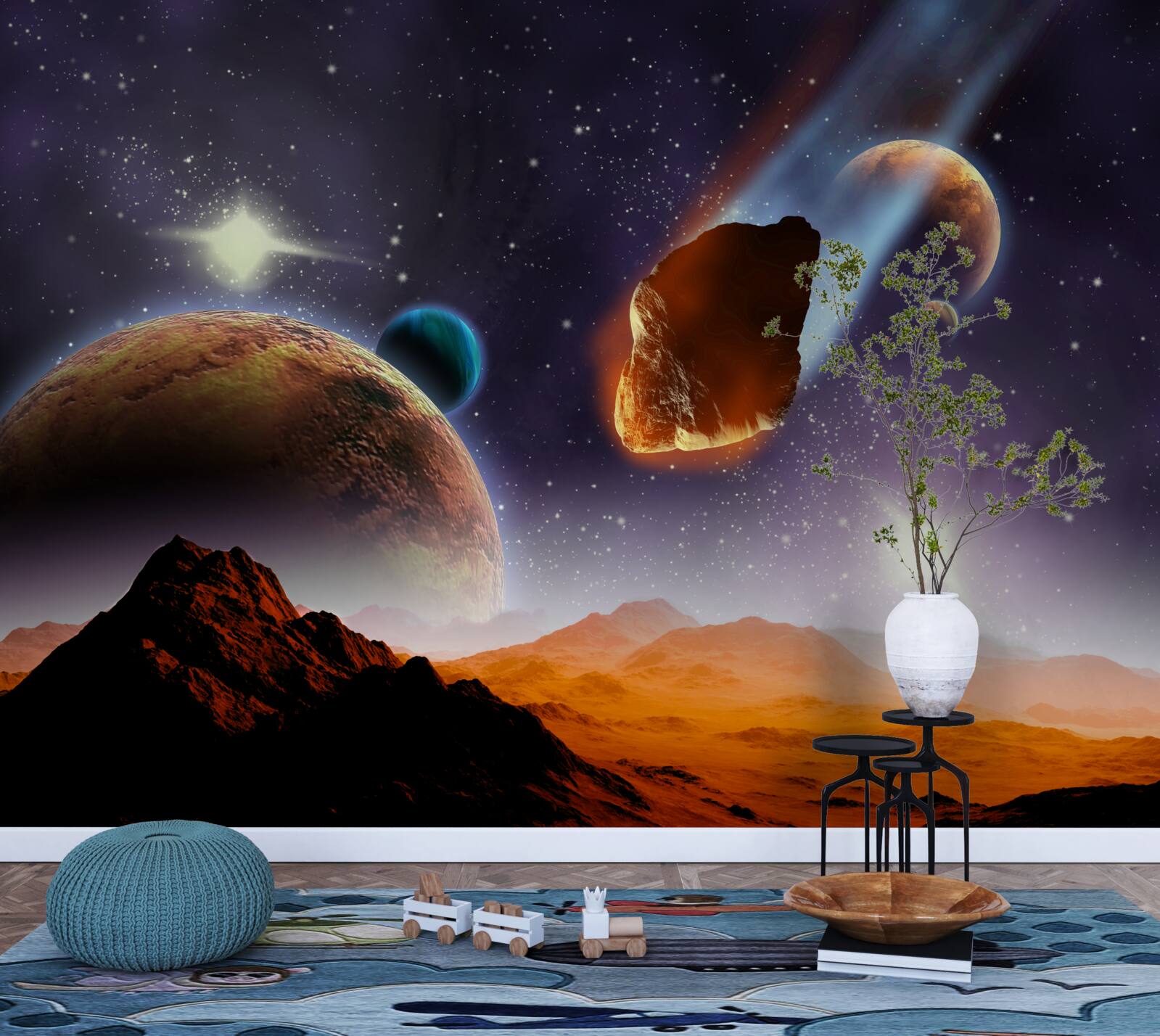 Fototapeta mars pod niebem