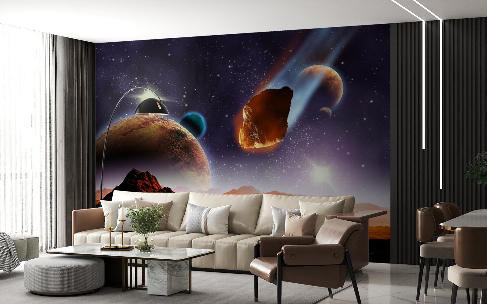 Fototapeta mars pod niebem