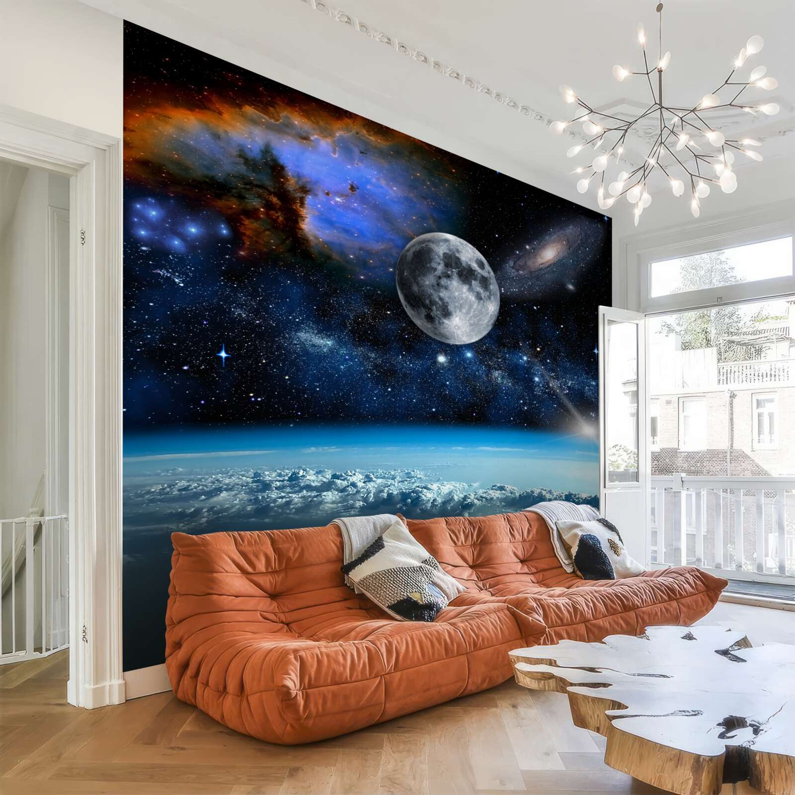 Fototapeta fascynująca panorama wszechświata