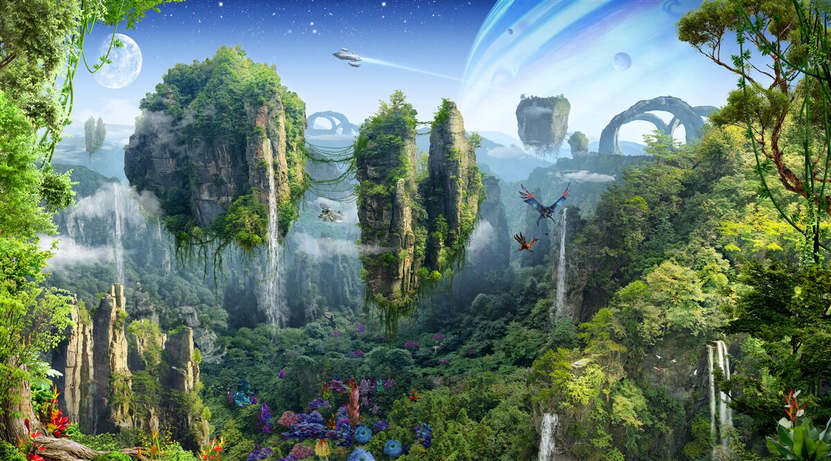 Fototapeta magiczna planeta pandora