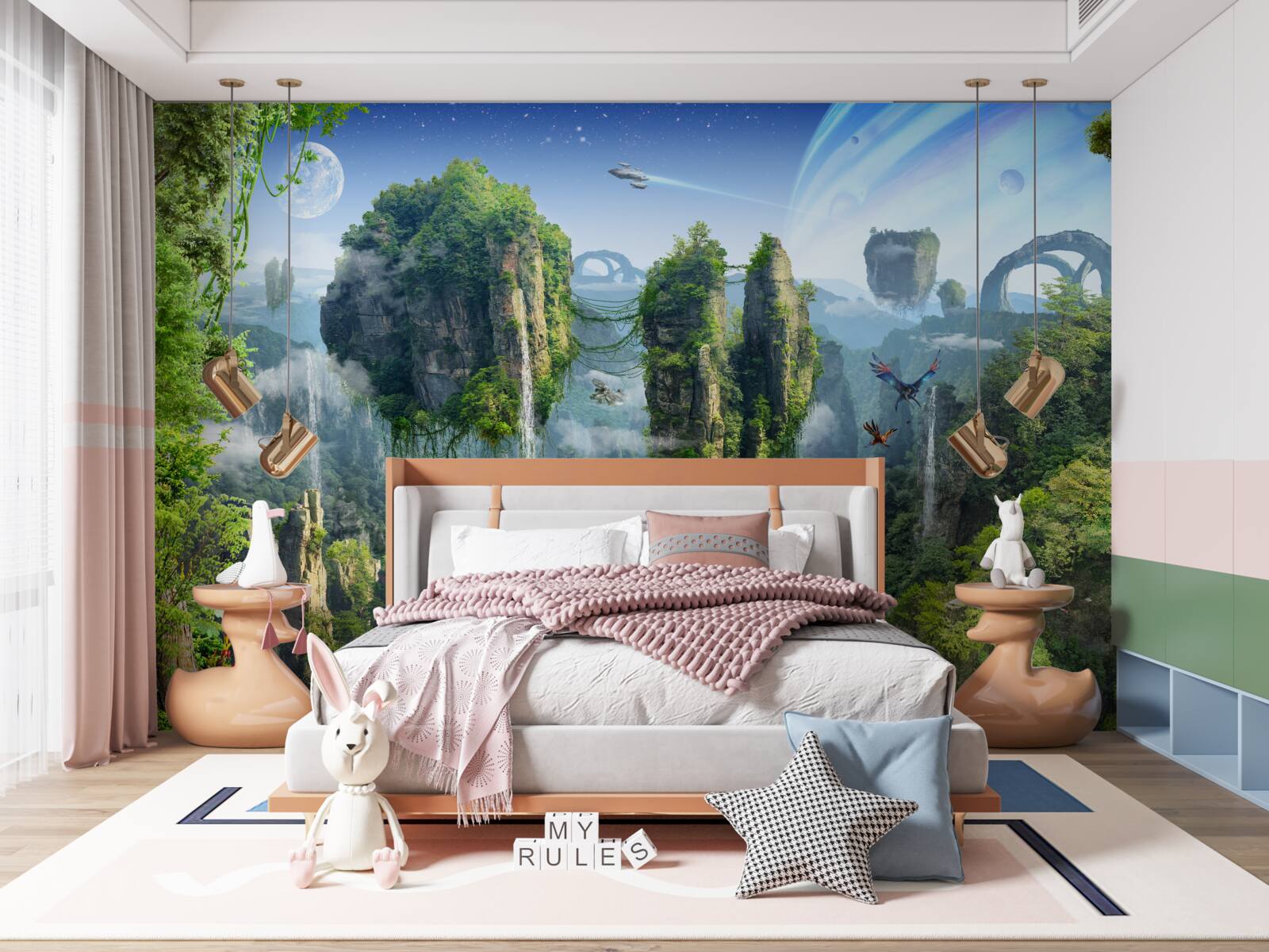 Fototapeta magiczna planeta pandora