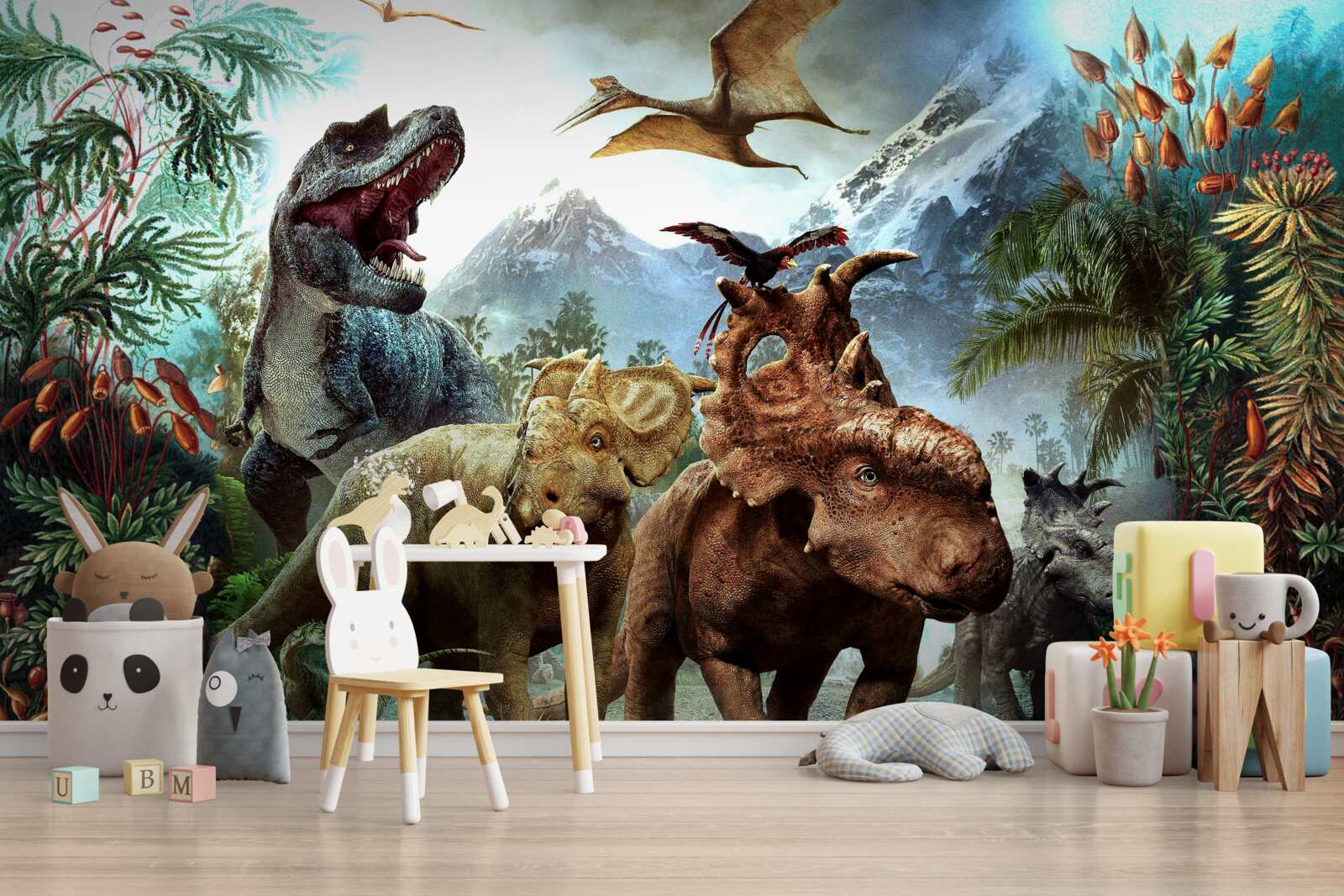 Fototapeta dinozaury jurajskie