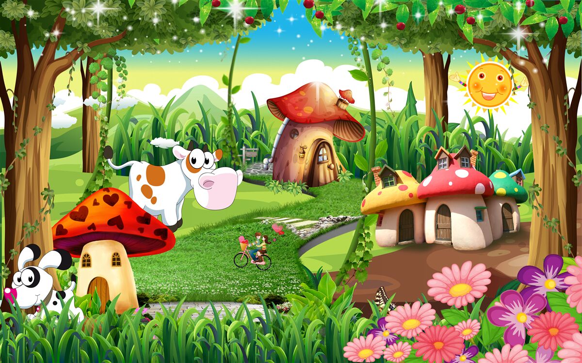 Fototapeta magiczne chaty w liderze