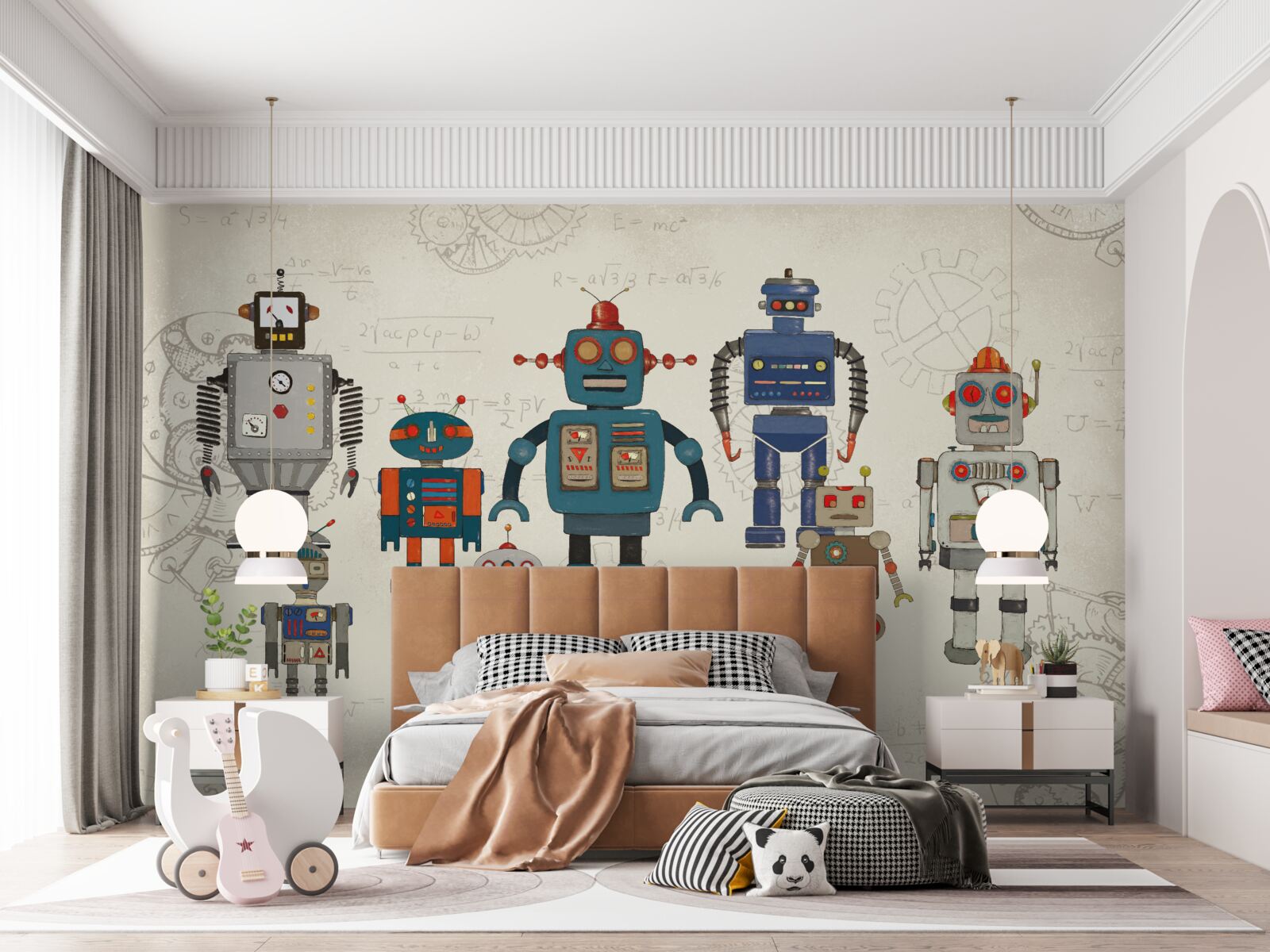 Fototapeta fajne samochody z androidem
