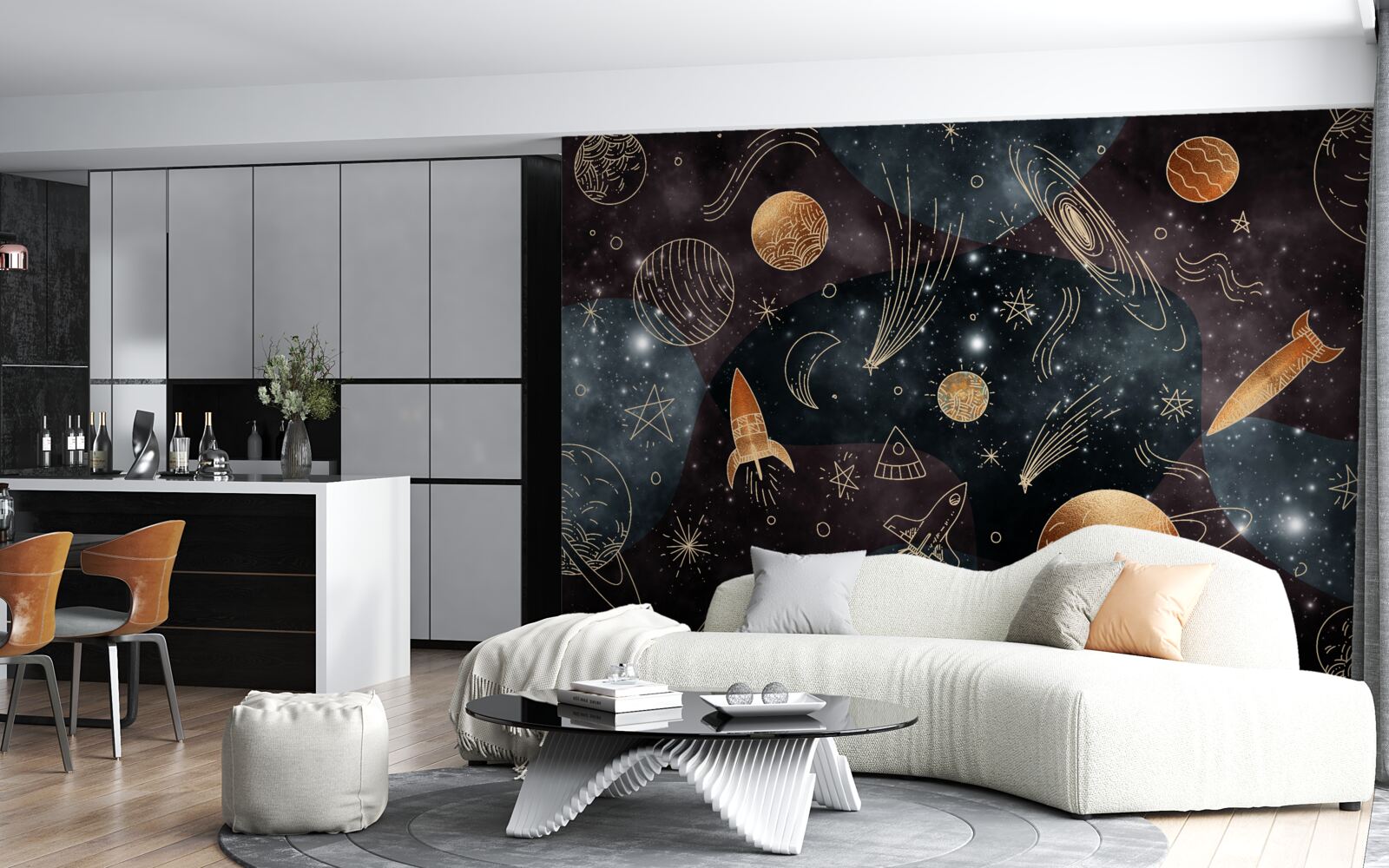 Fototapeta eksploracja kosmosu i astronomia