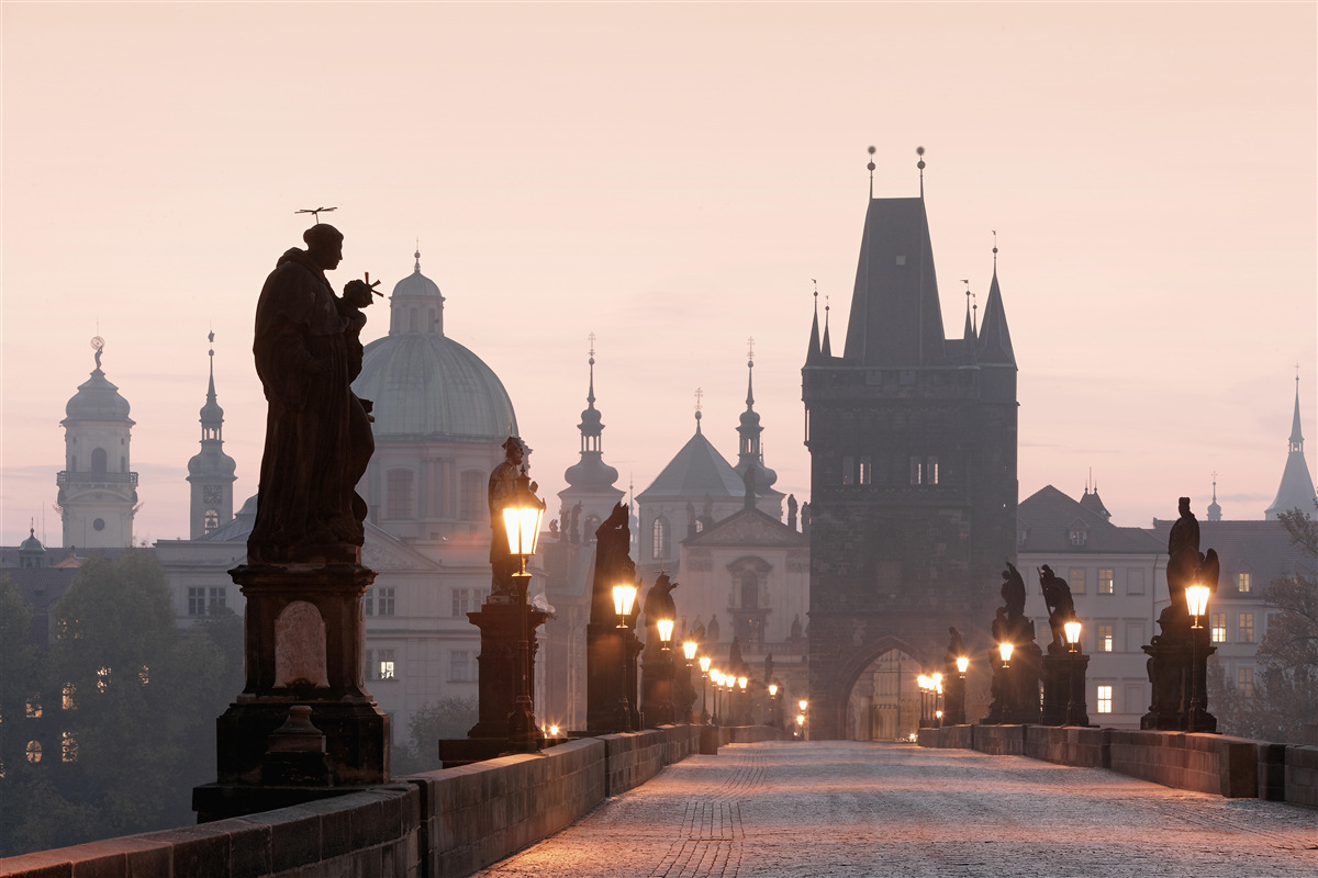 Fototapeta stara praga i jej most karola