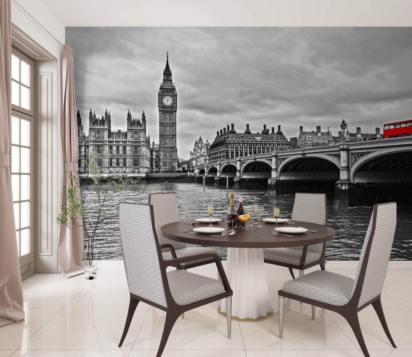 Fototapeta most londyński nad tamizą