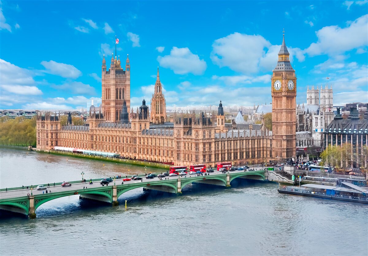 Fototapeta big ben i parlament to serce londynu