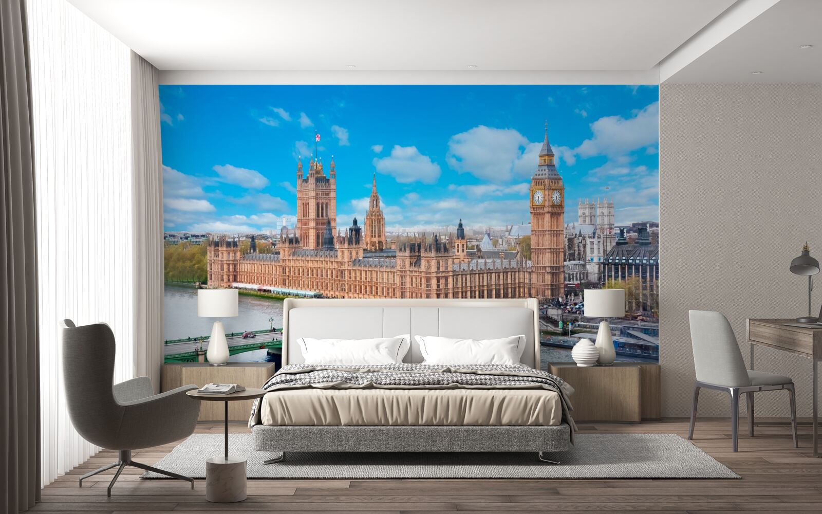 Fototapeta big ben i parlament to serce londynu