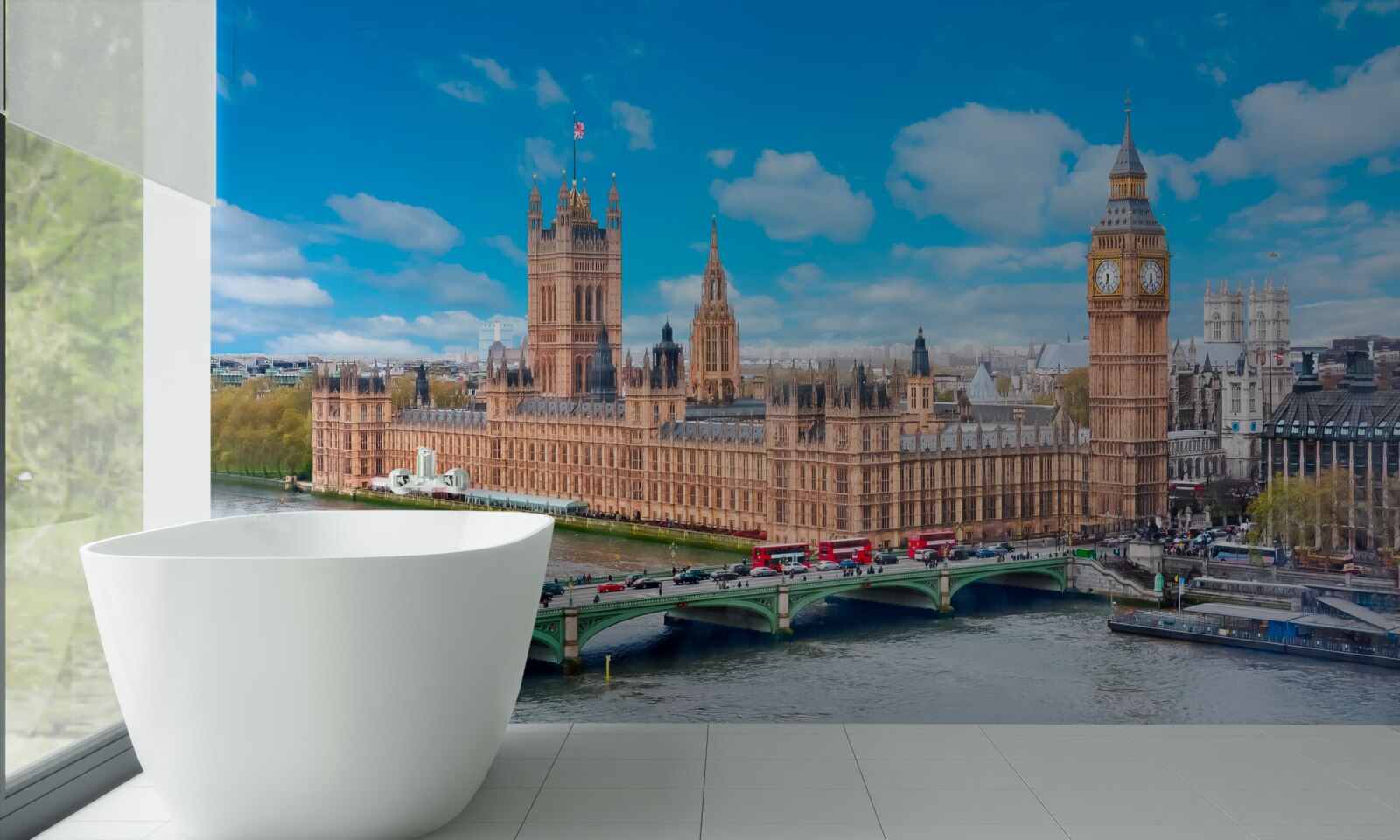 Fototapeta big ben i parlament to serce londynu
