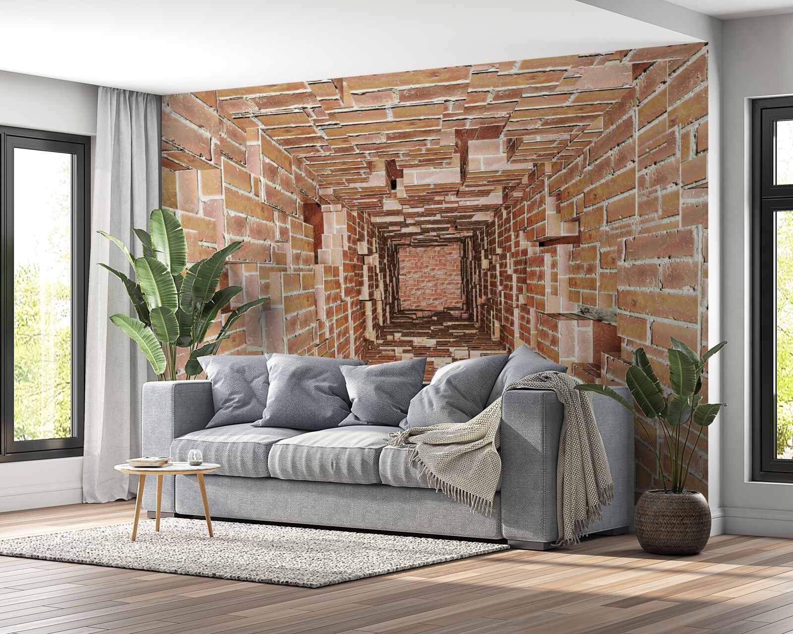 Fototapeta studnia murowana wąskoformatowa