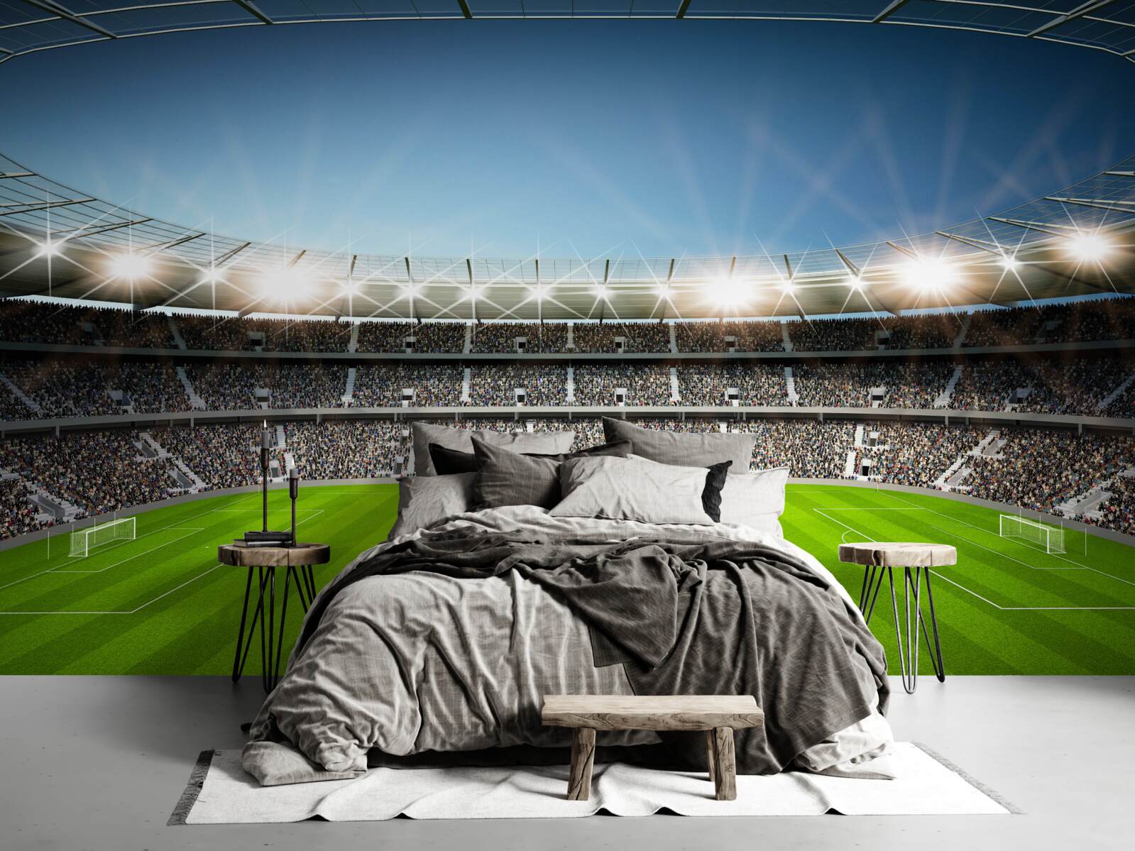 Fototapeta stadion z kibicami