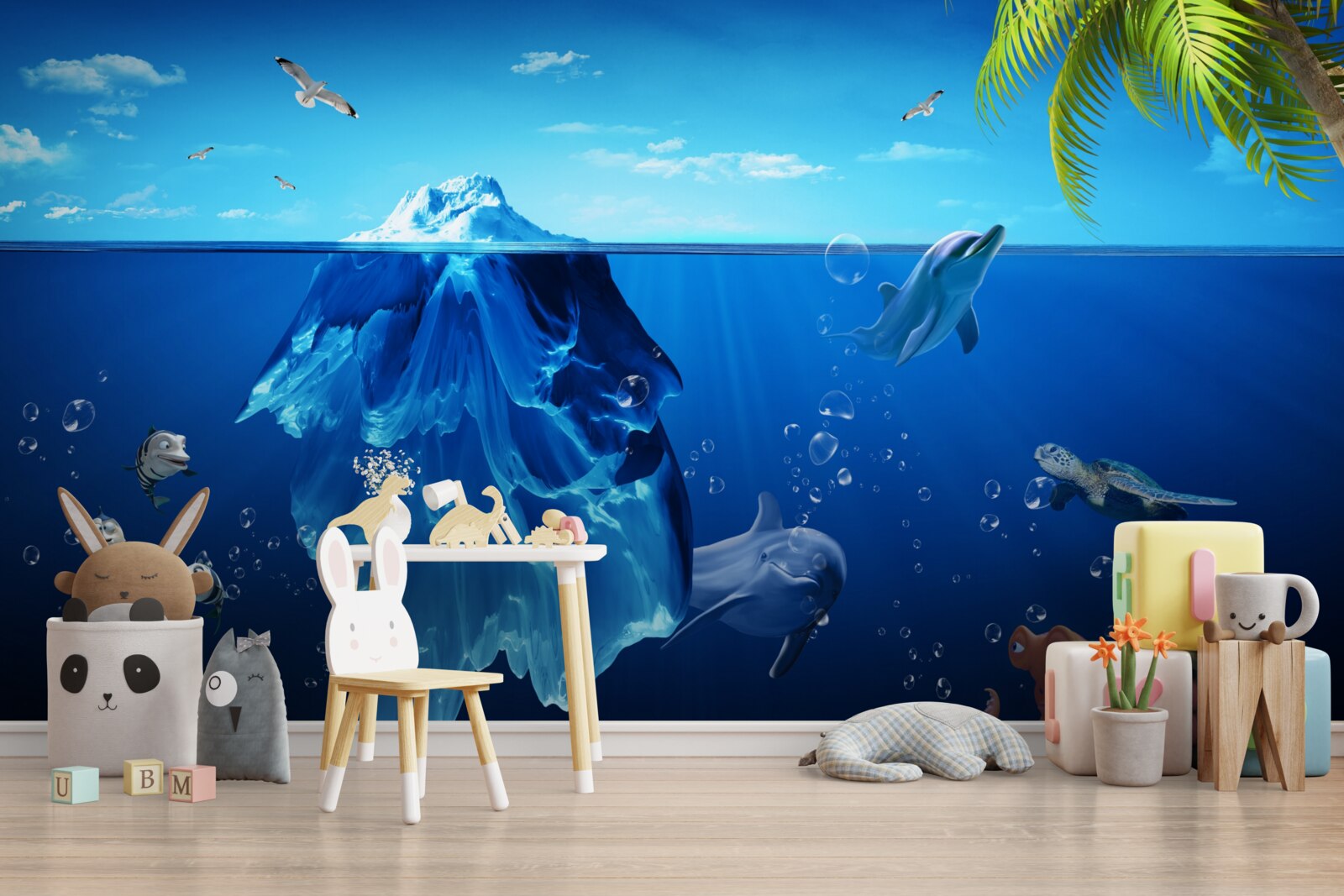 Fototapeta niesamowite głębiny oceanu