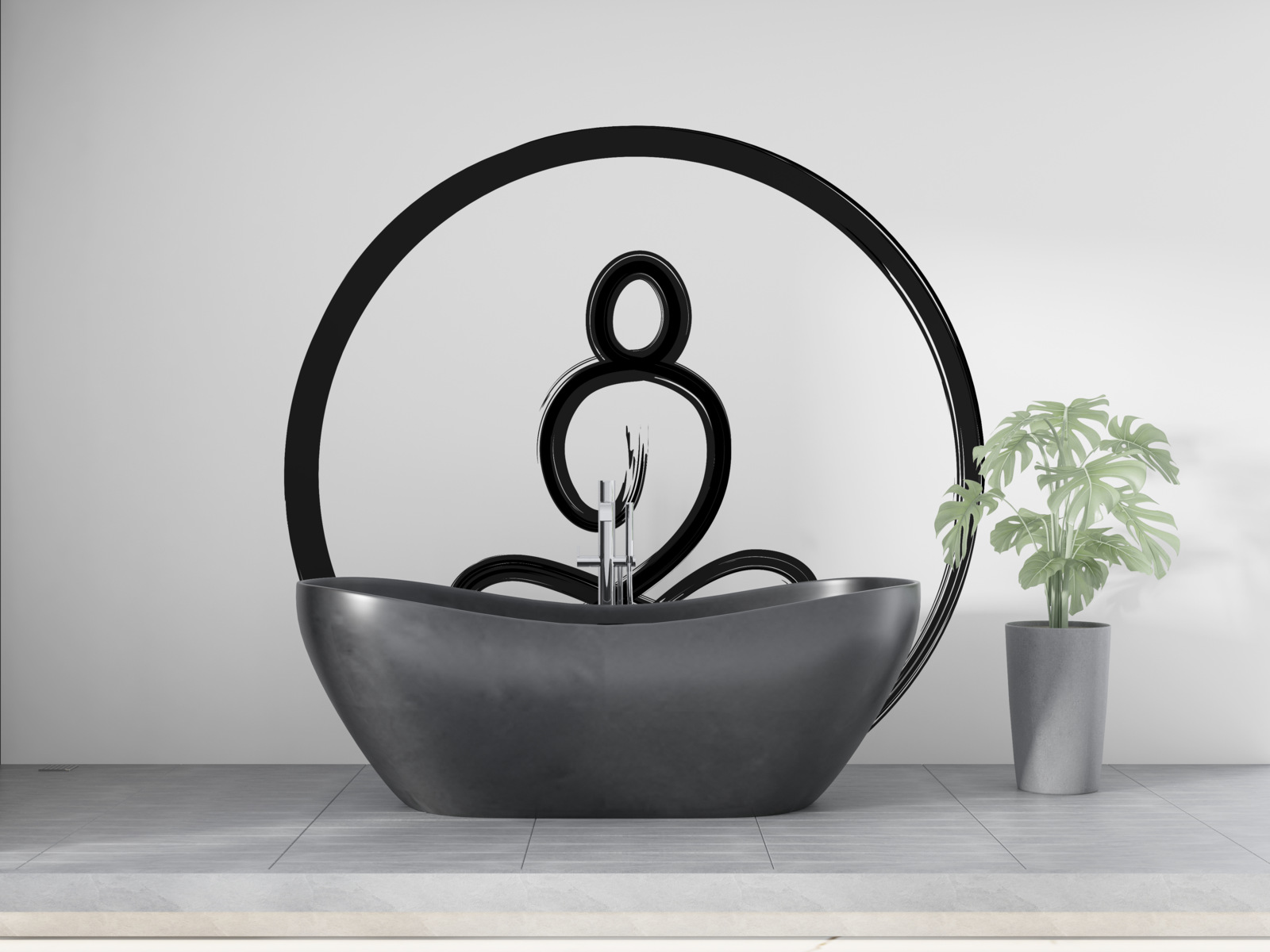 Fototapeta budda w stanie zen