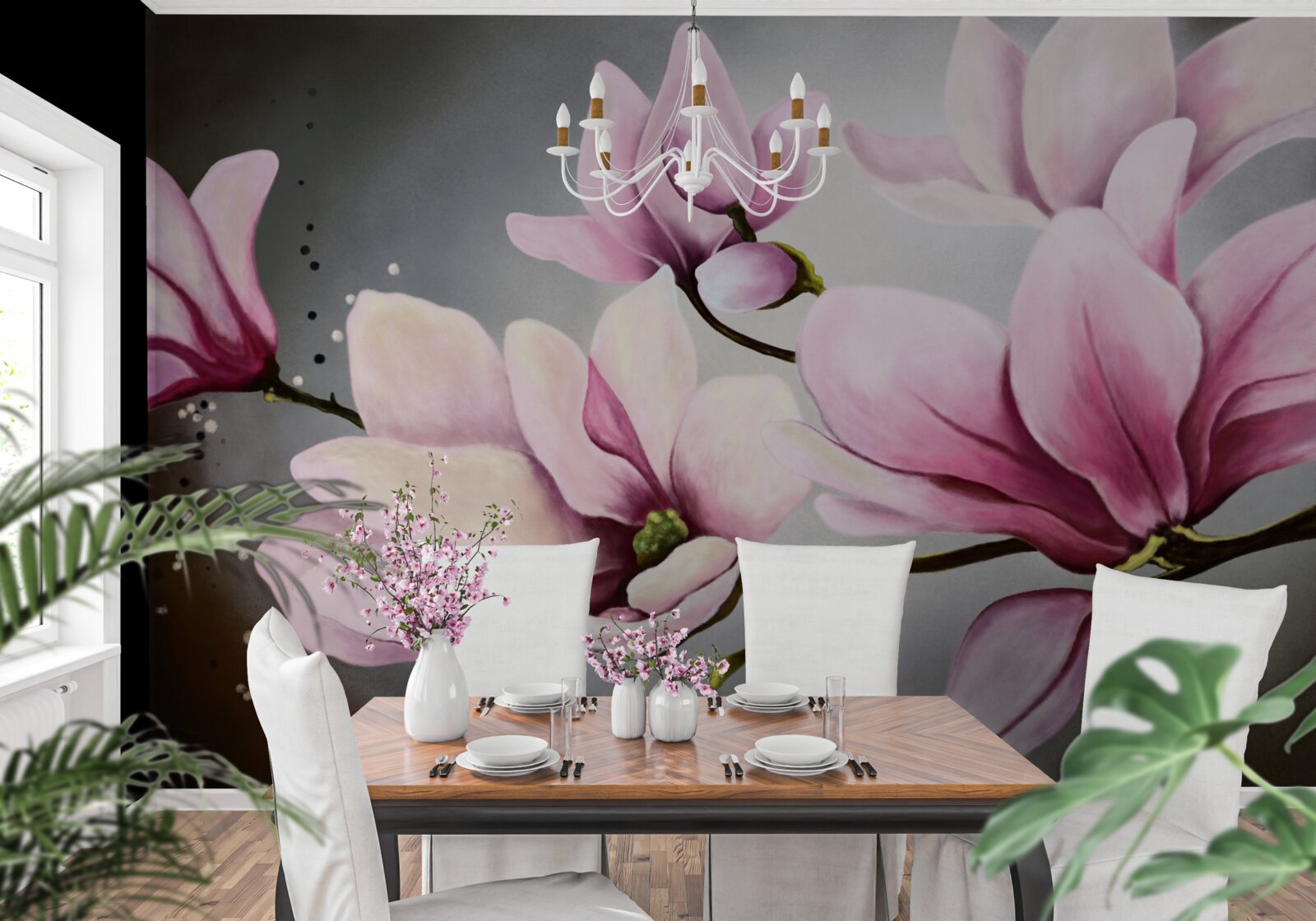 Fototapeta magnolie o subtelnym aromacie