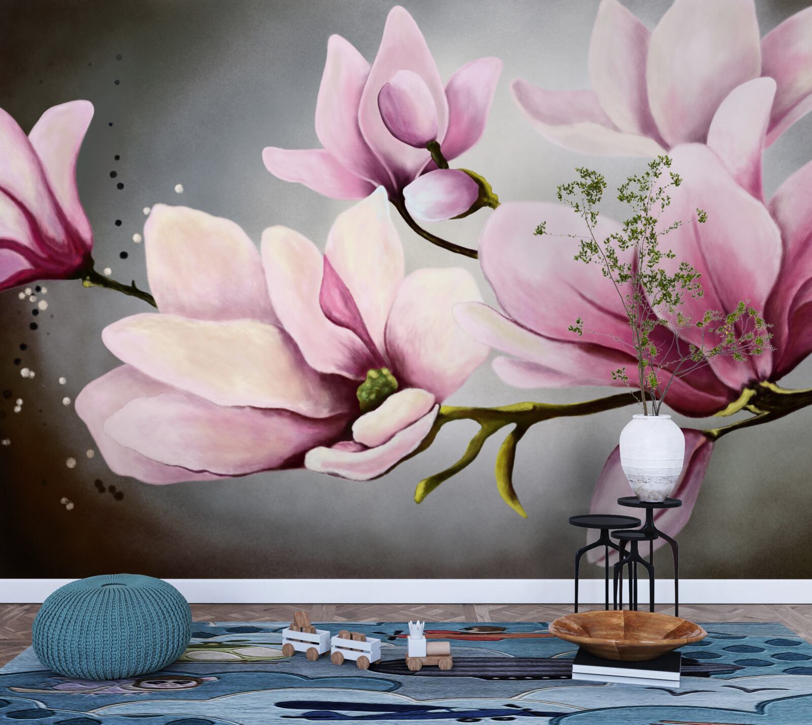Fototapeta magnolie o subtelnym aromacie