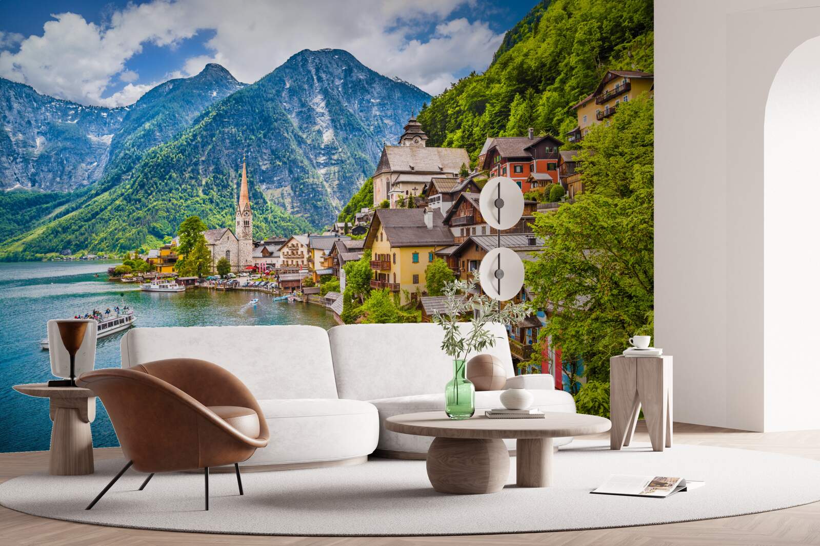 Fototapeta niesamowite hallstatt w austrii