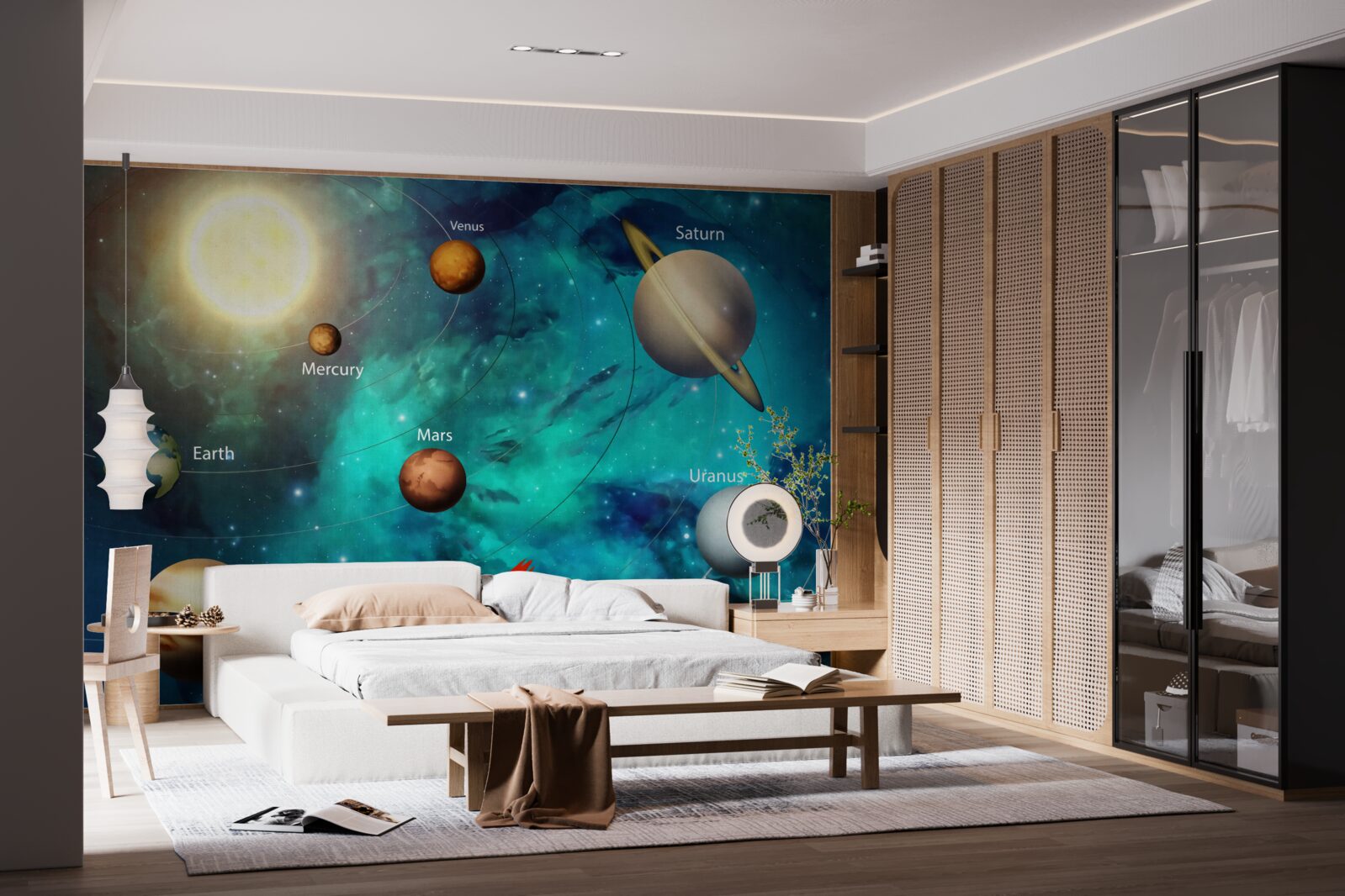 Fototapeta nazwany pokaz planet