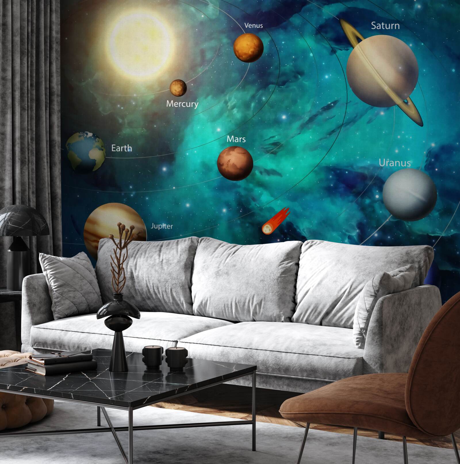 Fototapeta nazwany pokaz planet