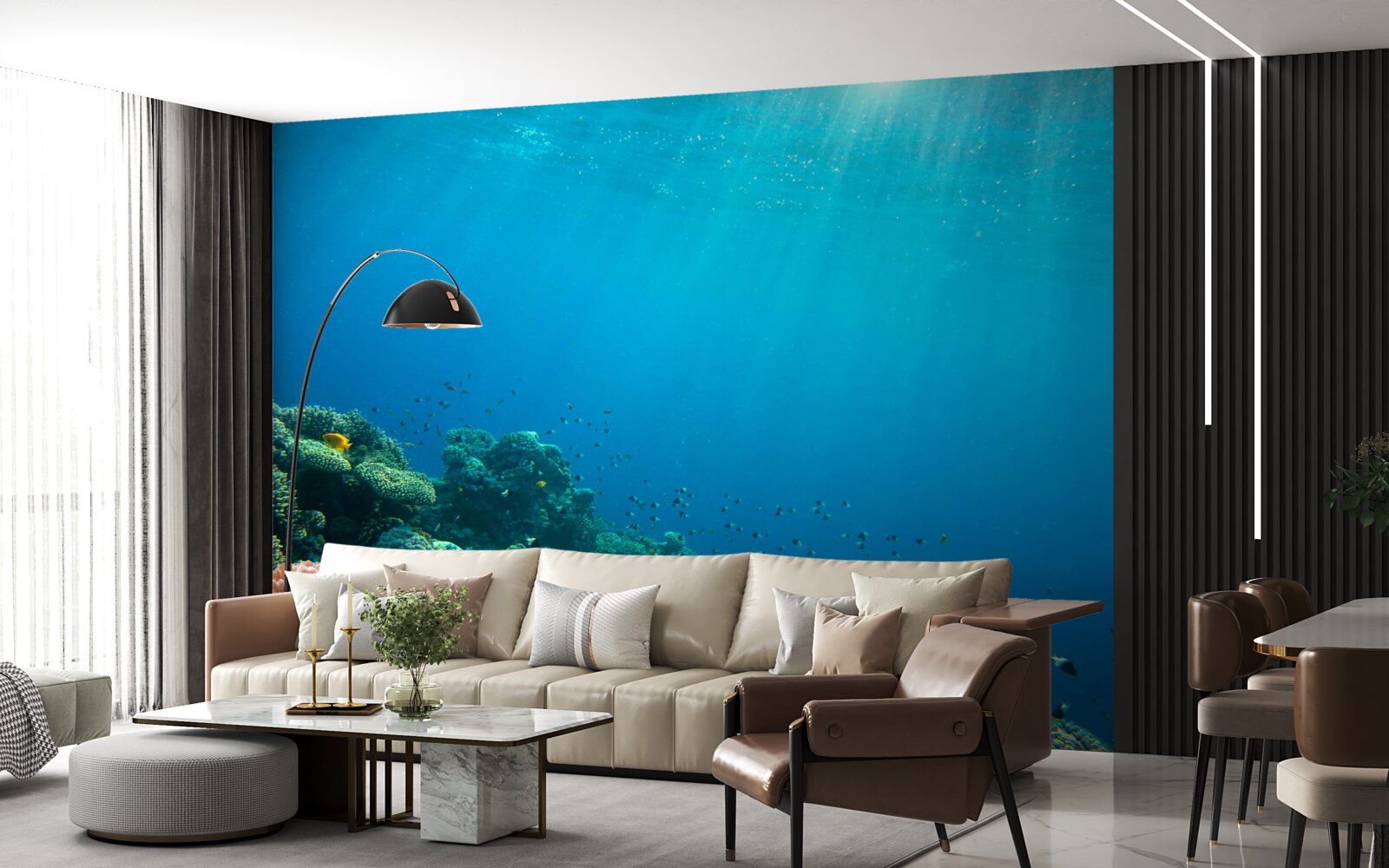 Fototapeta wody głębin oceanu