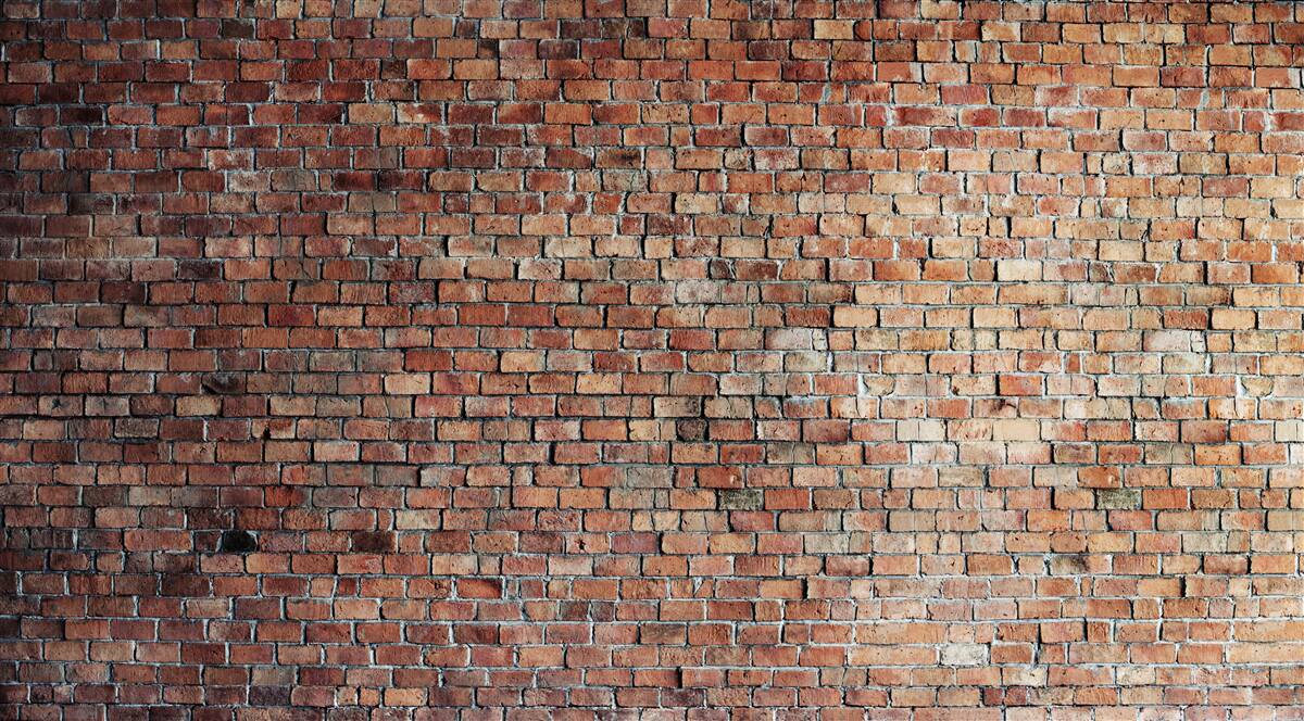 Fototapeta stary ceglany mur