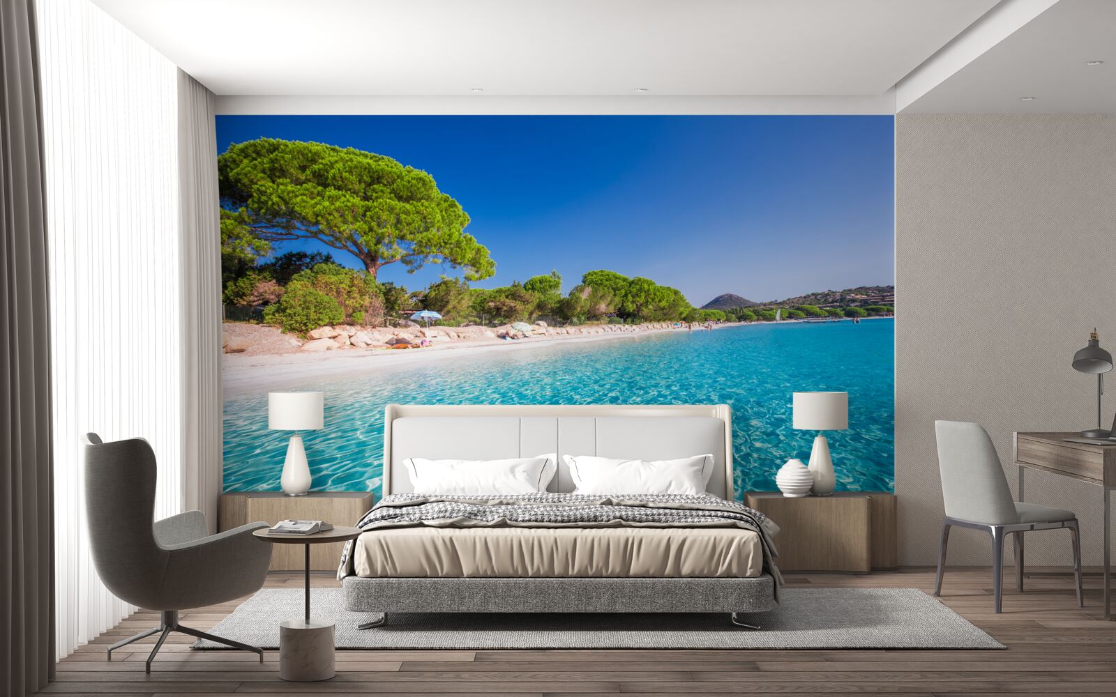 Fototapeta plaża santa giulia