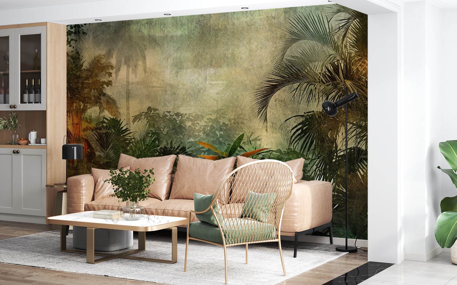 Fototapeta bujna flora w lasach tropikalnych