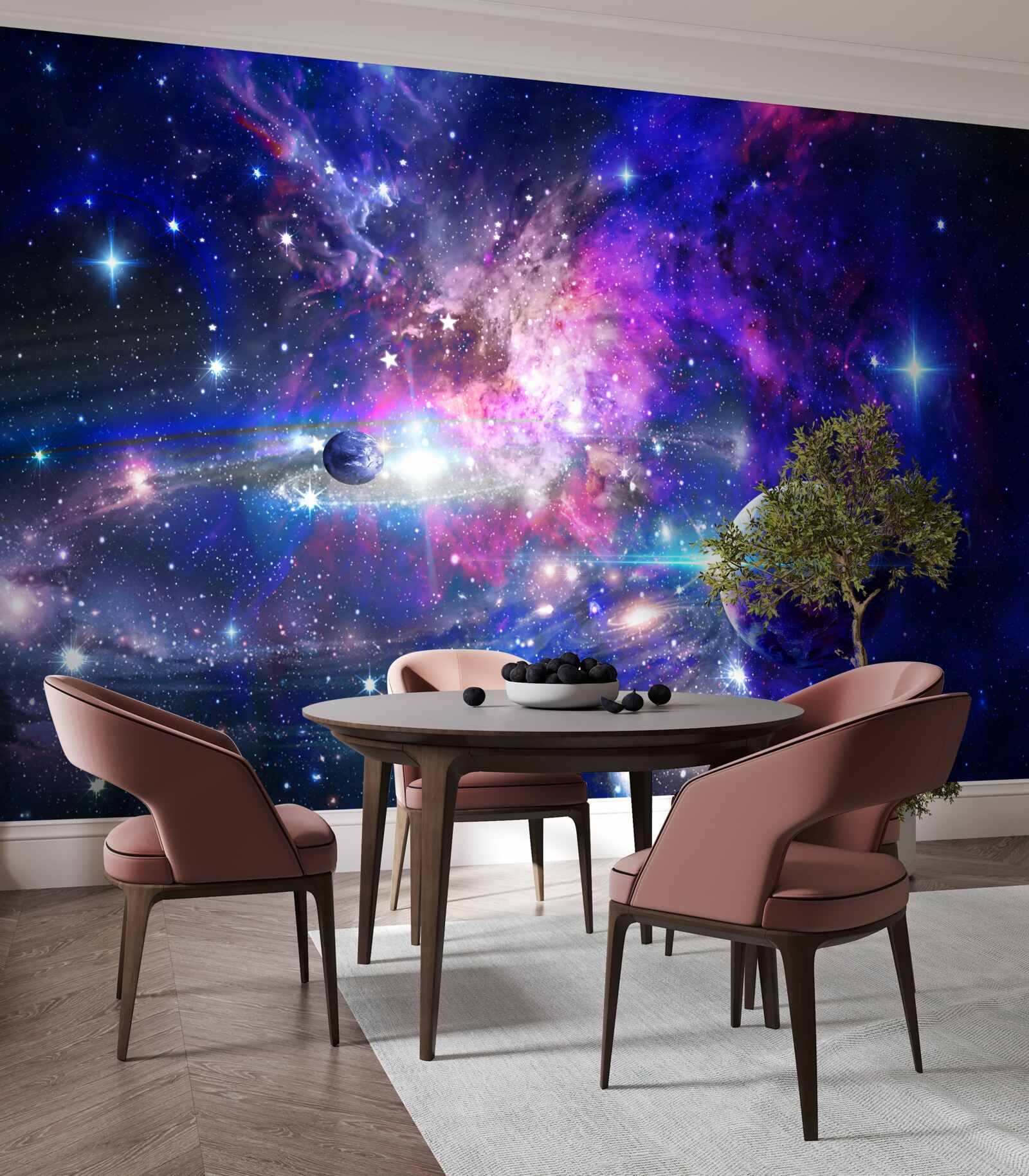 Fototapeta planety i galaktyki