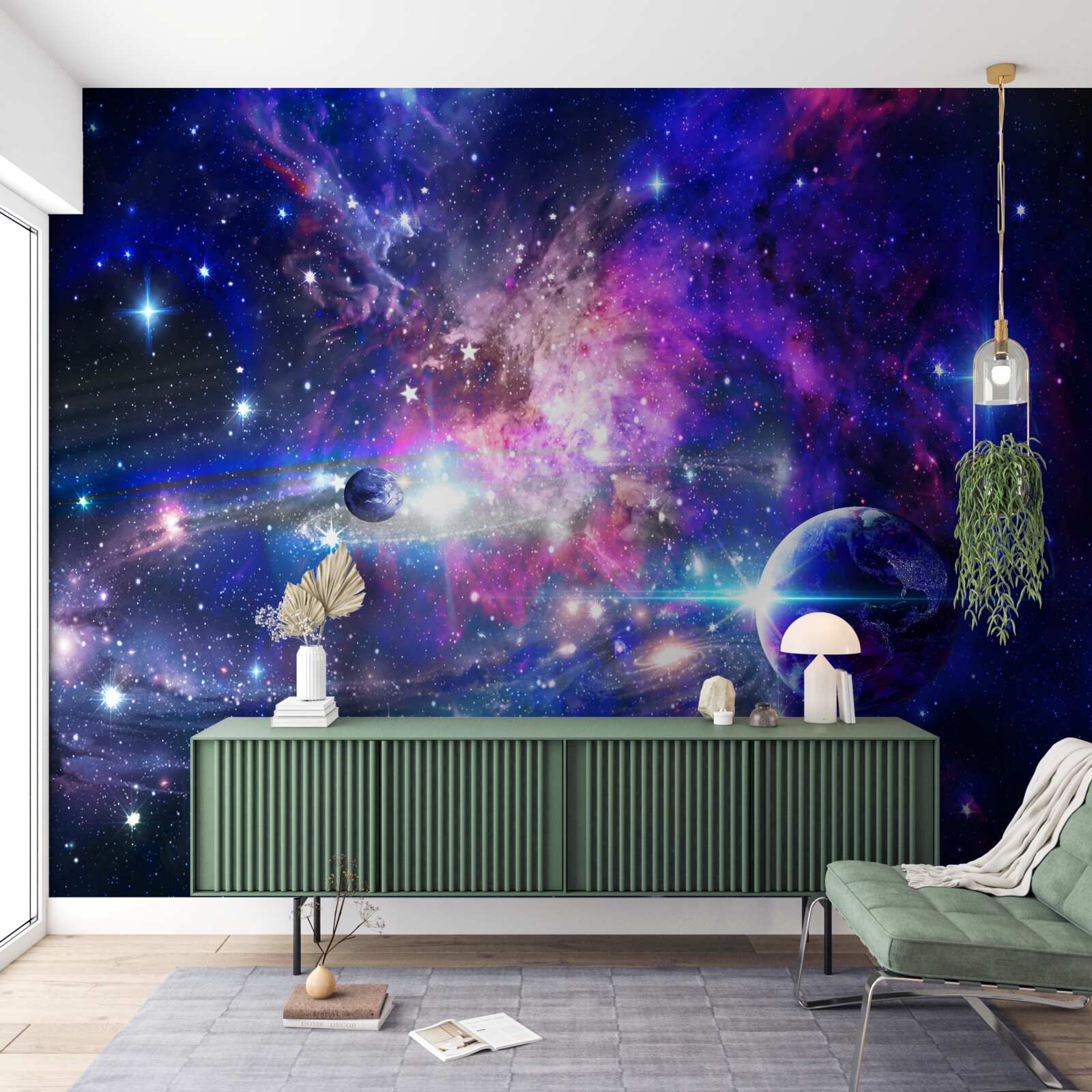 Fototapeta planety i galaktyki