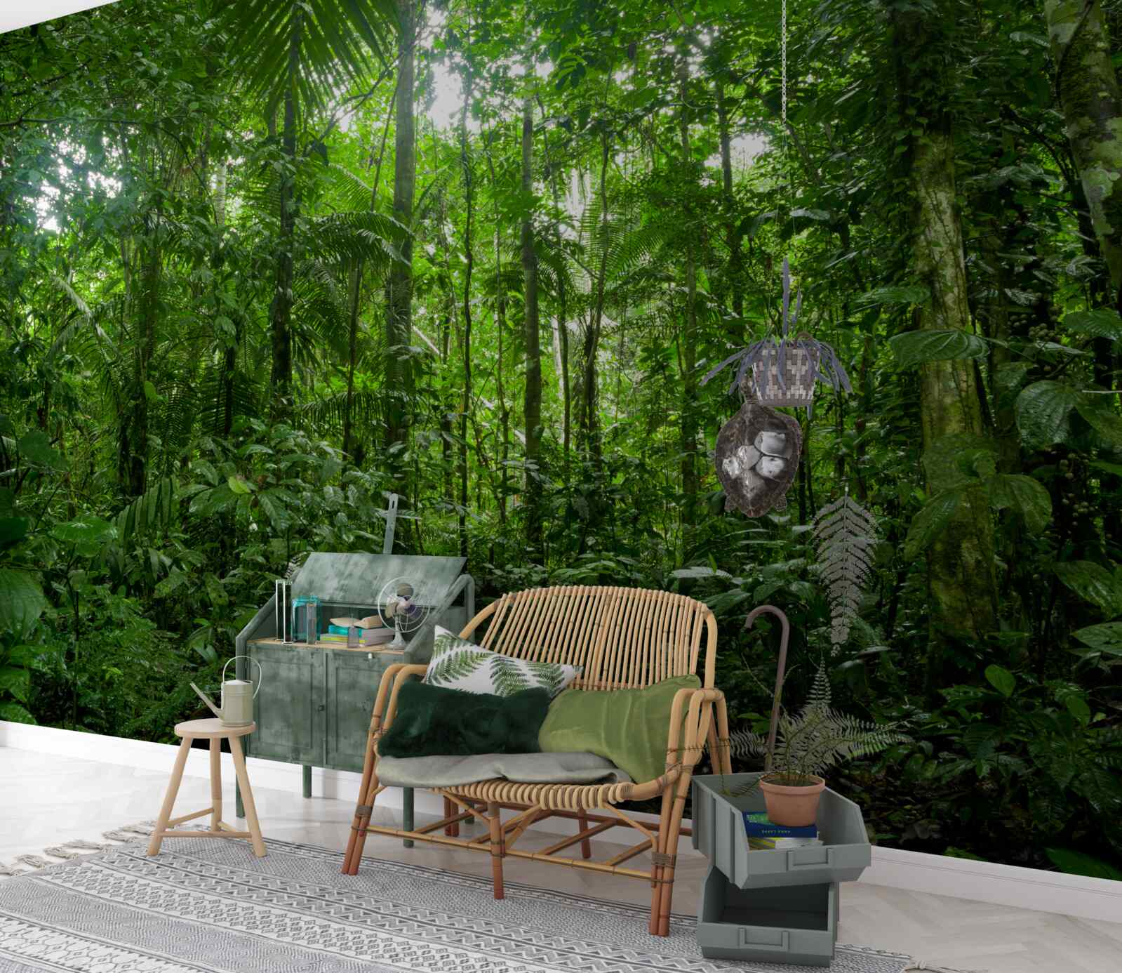 Fototapeta krajobraz lasu deszczowego, amazonia