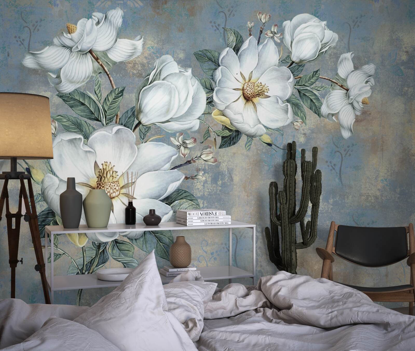 Fototapeta kwitnąca magnolia