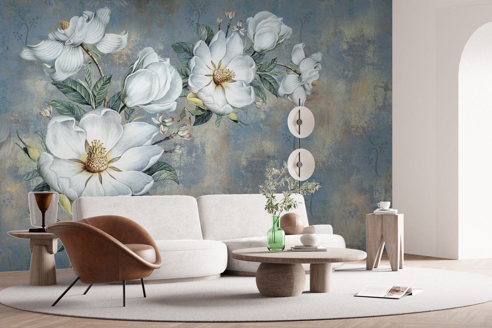 Fototapeta kwitnąca magnolia